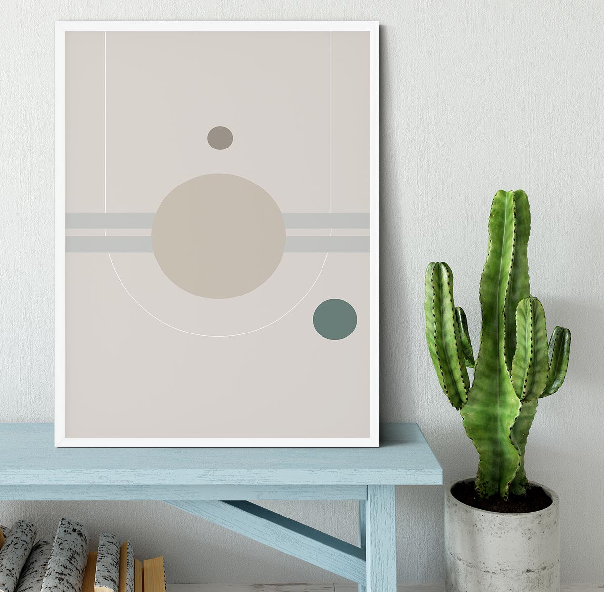 Space Orbit 01 Framed Print - 1x -6