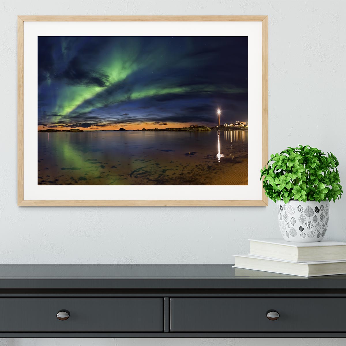 Sunset at Andenes Framed Print - Canvas Art Rocks - 3