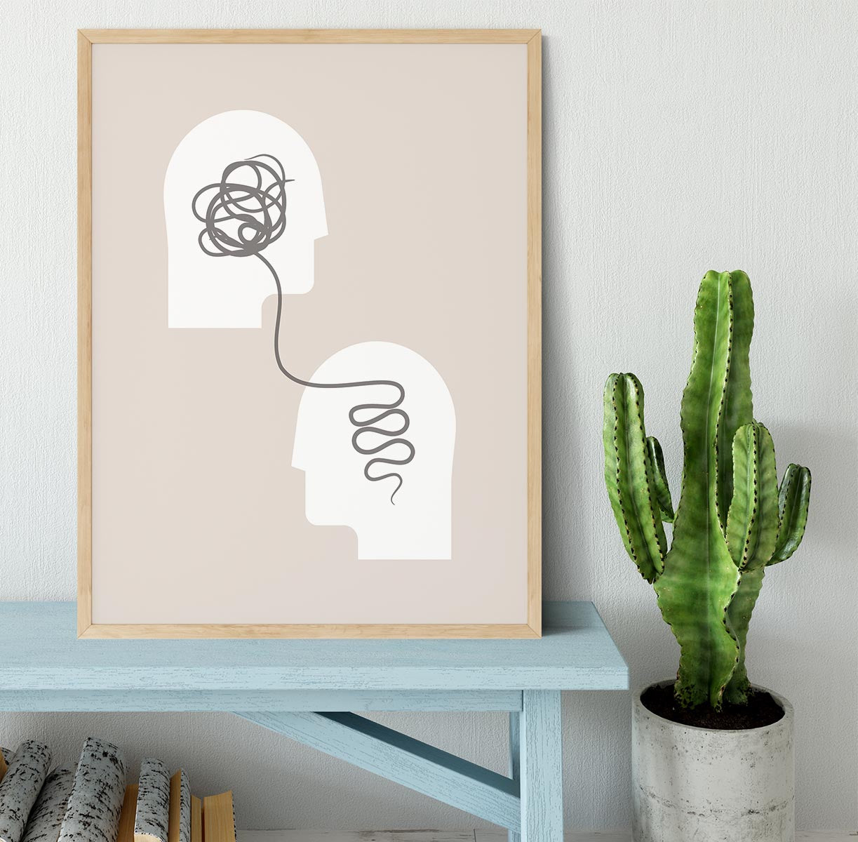 Synaptic Harmony Framed Print - Canvas Art Rocks - 4