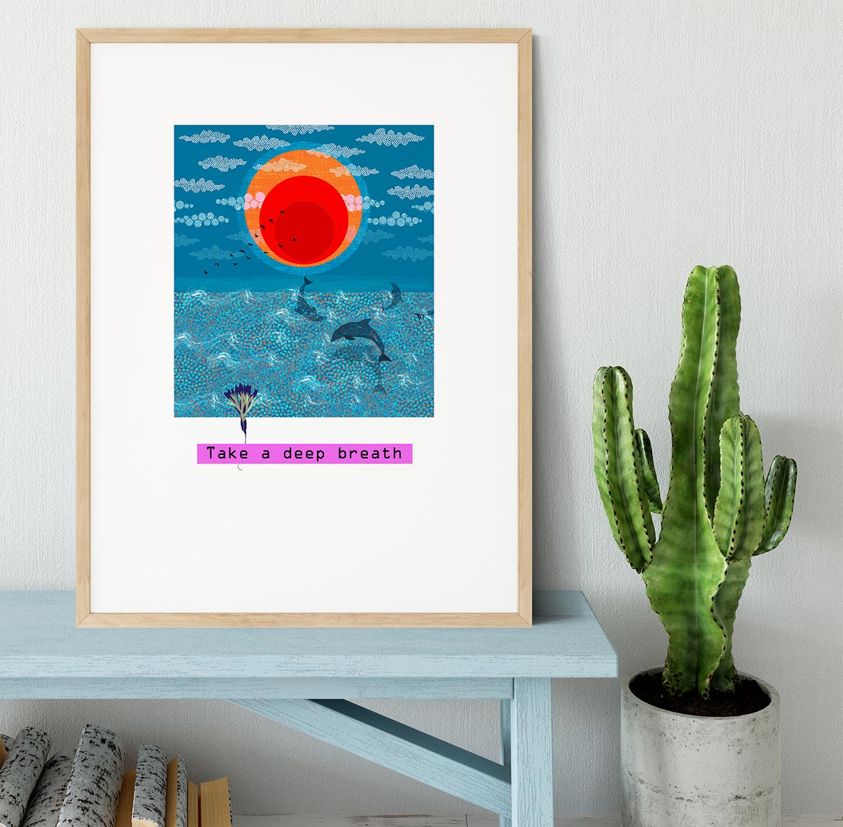 Take a deep breath Framed Print - 1x - 3