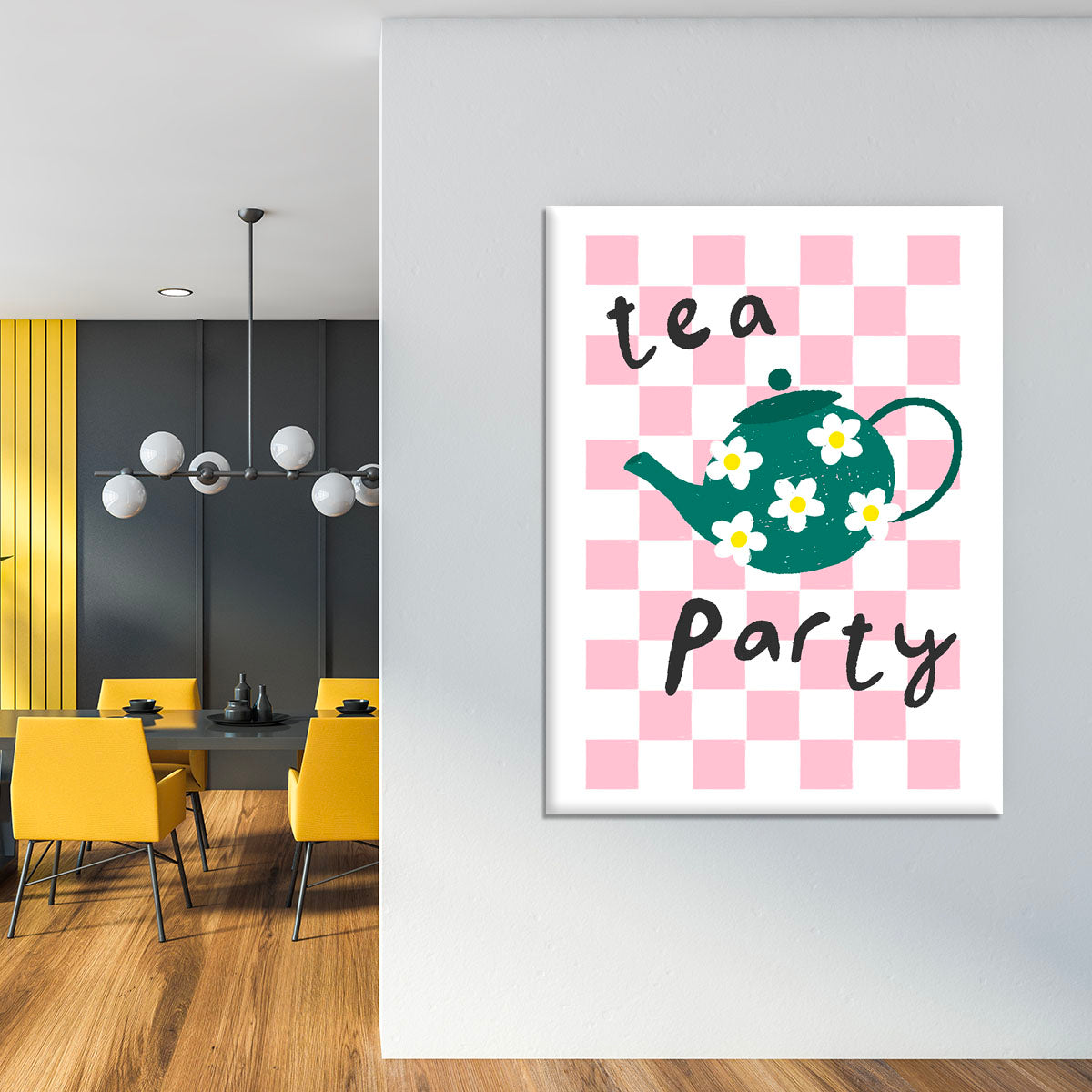 Tea Party Canvas Print or Poster - Canvas Art Rocks - 4