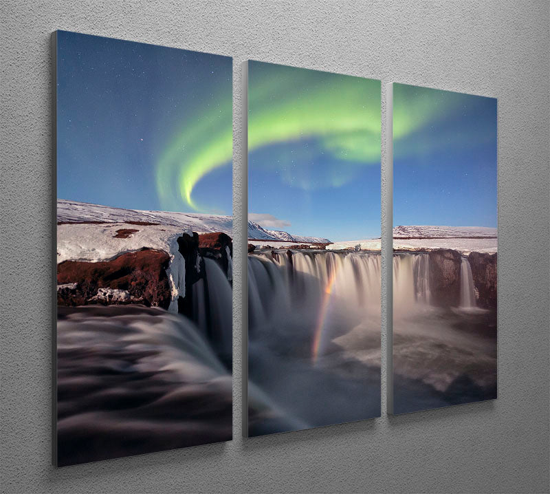 The Astonishing 3 Split Panel Canvas Print - Canvas Art Rocks - 2