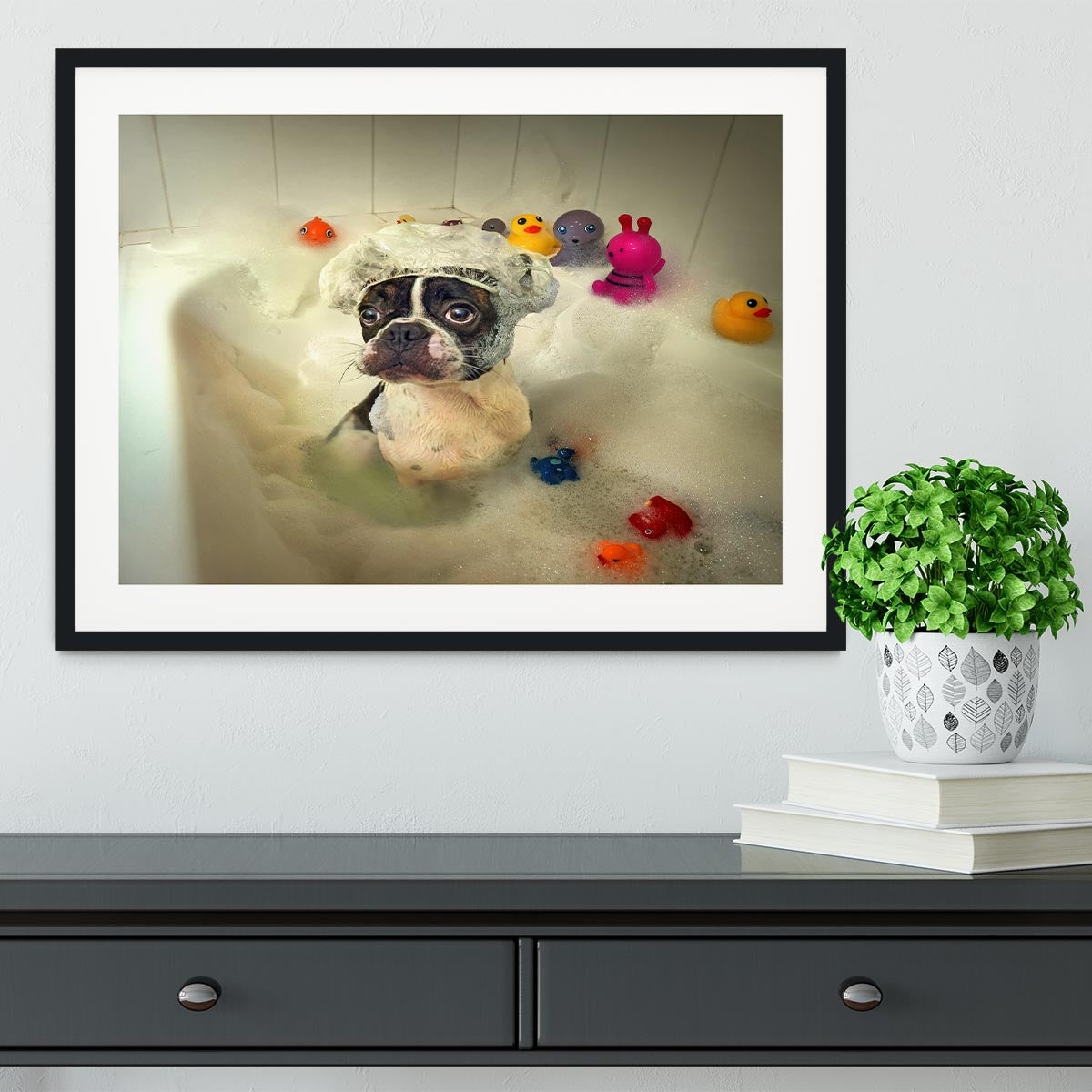 The Bath Framed Print - 1x - 1