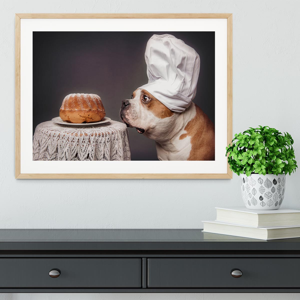 The Confectioner and his masterpiece Framed Print - 1x - 3