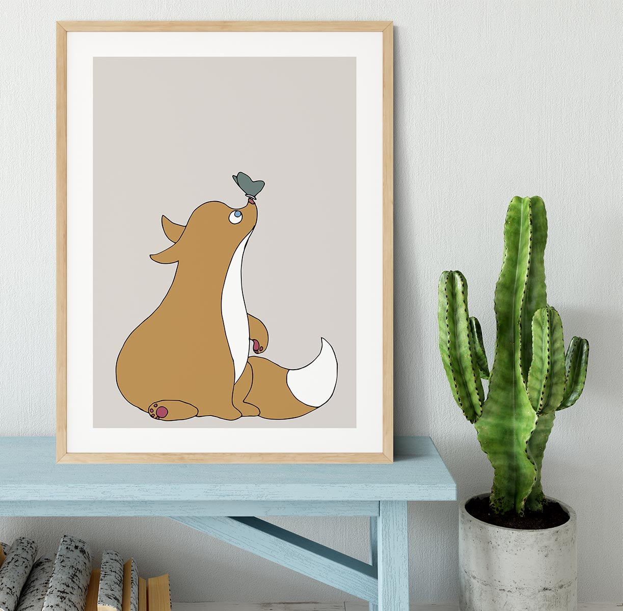 The Fox Framed Print - 1x - 3