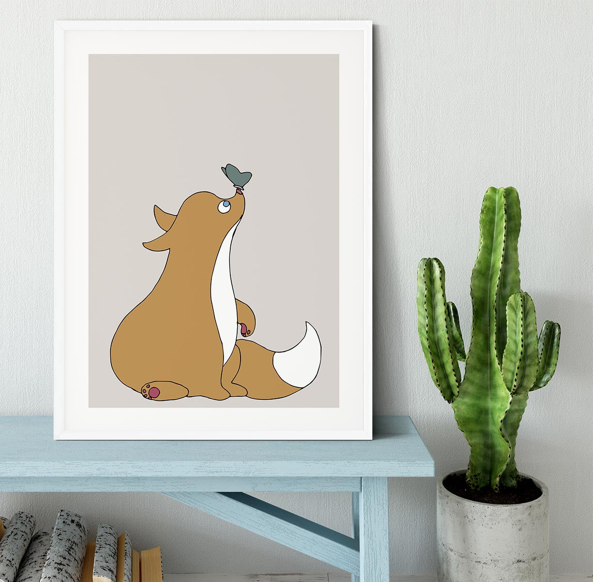 The Fox Framed Print - 1x - 5