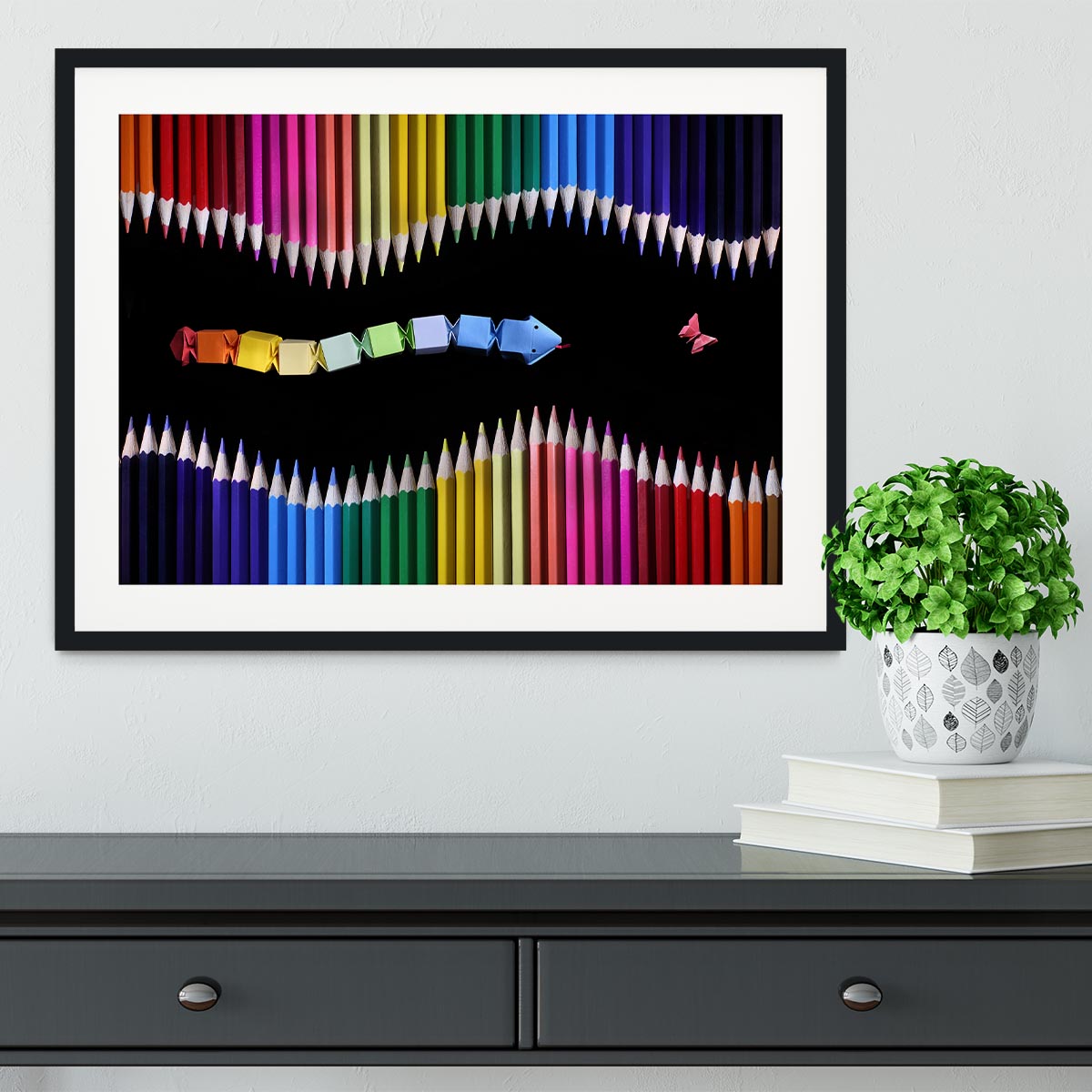 The Snake Game Framed Print - 1x - 1