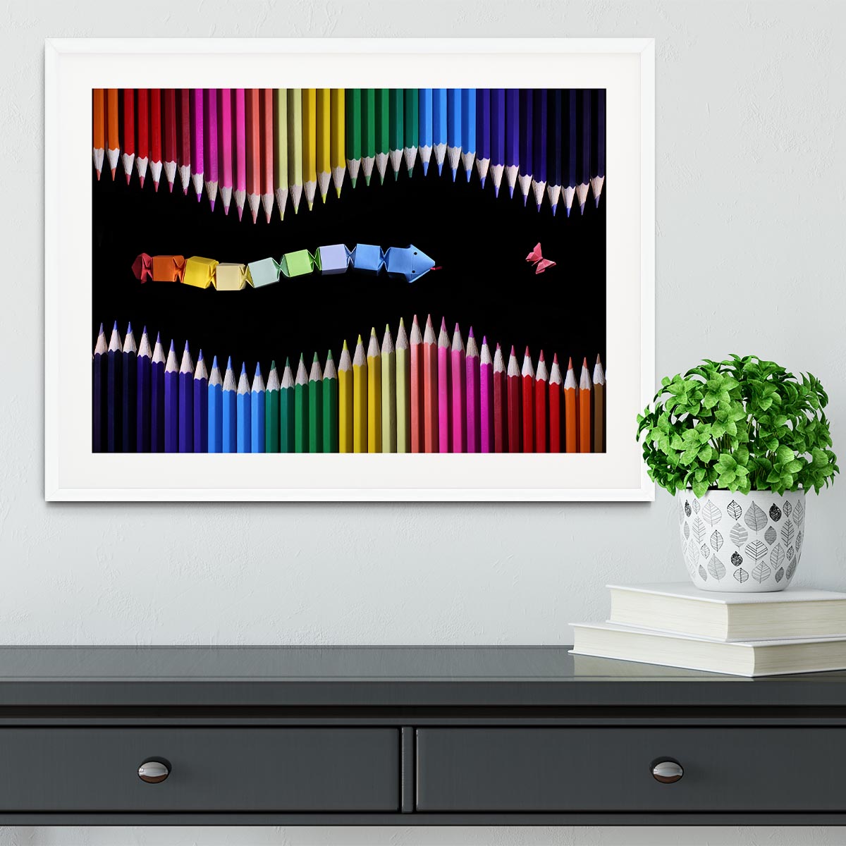 The Snake Game Framed Print - 1x - 5