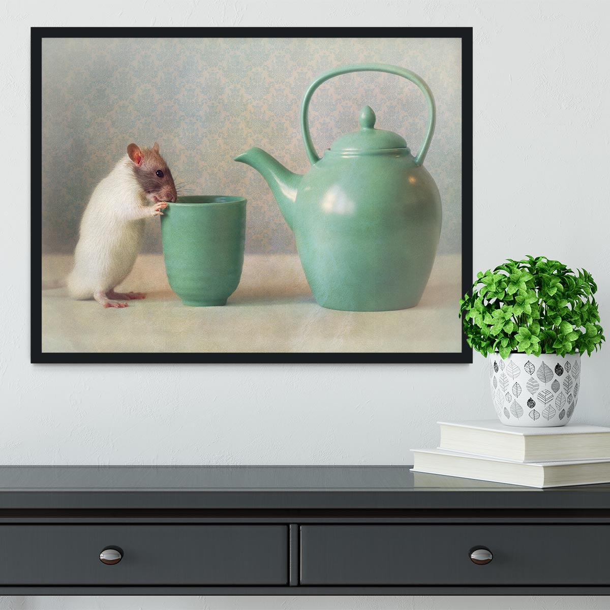 The Teapot Framed Print - 1x - 2