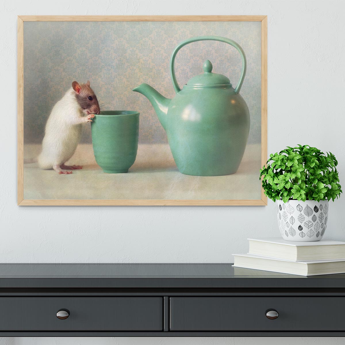 The Teapot Framed Print - 1x - 4