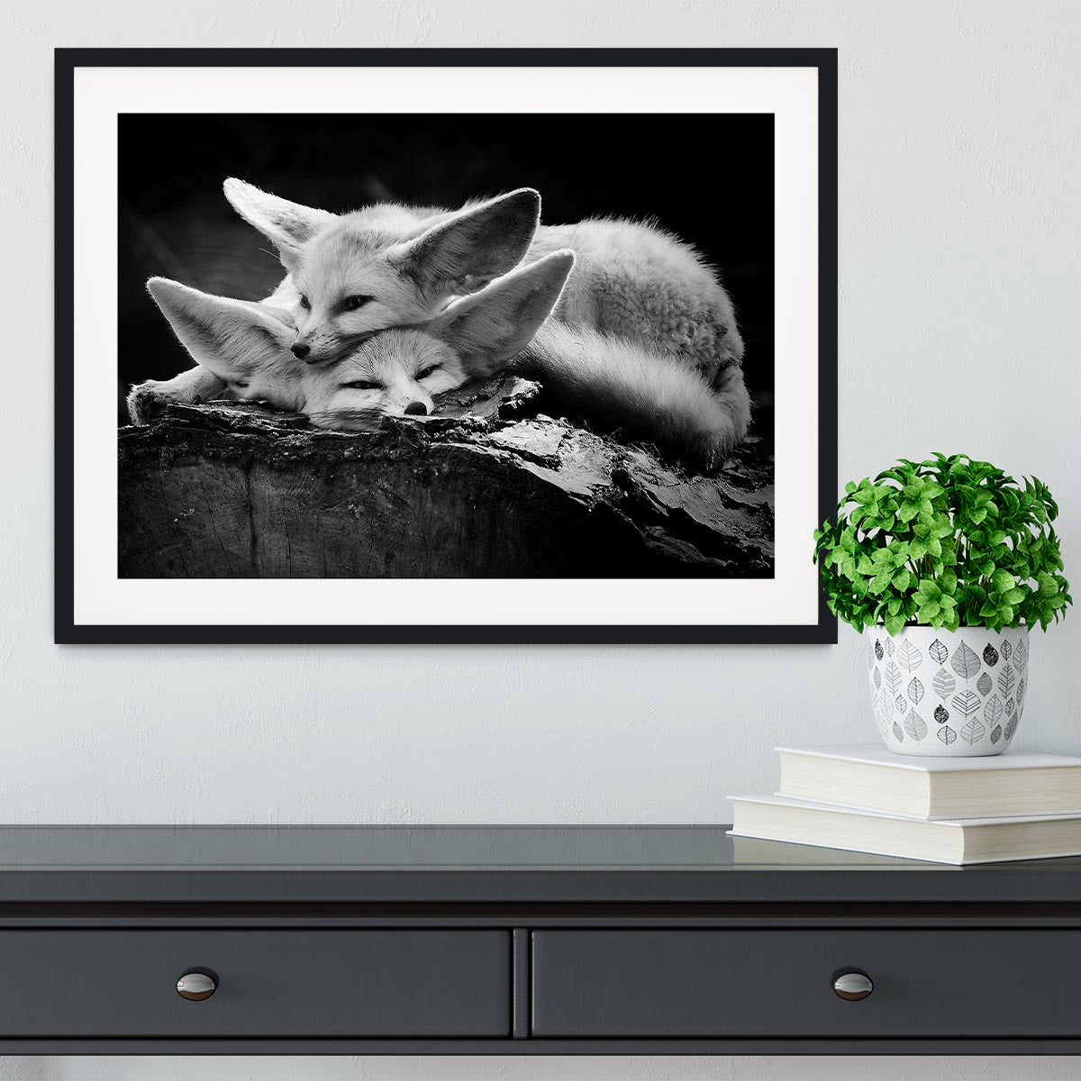 The happy couple Framed Print - 1x - 1