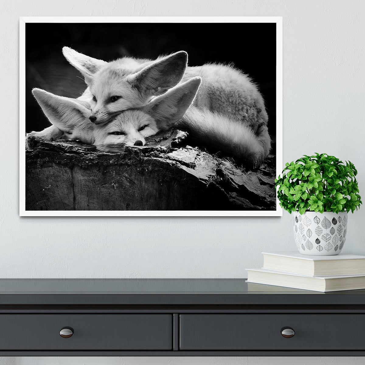 The happy couple Framed Print - 1x -6