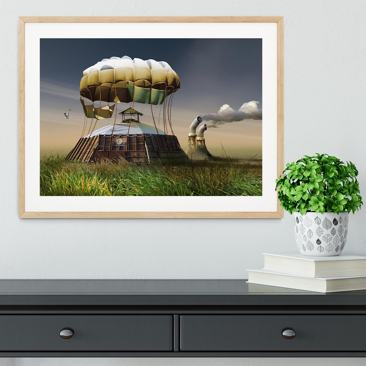 The home Framed Print - 1x - 3