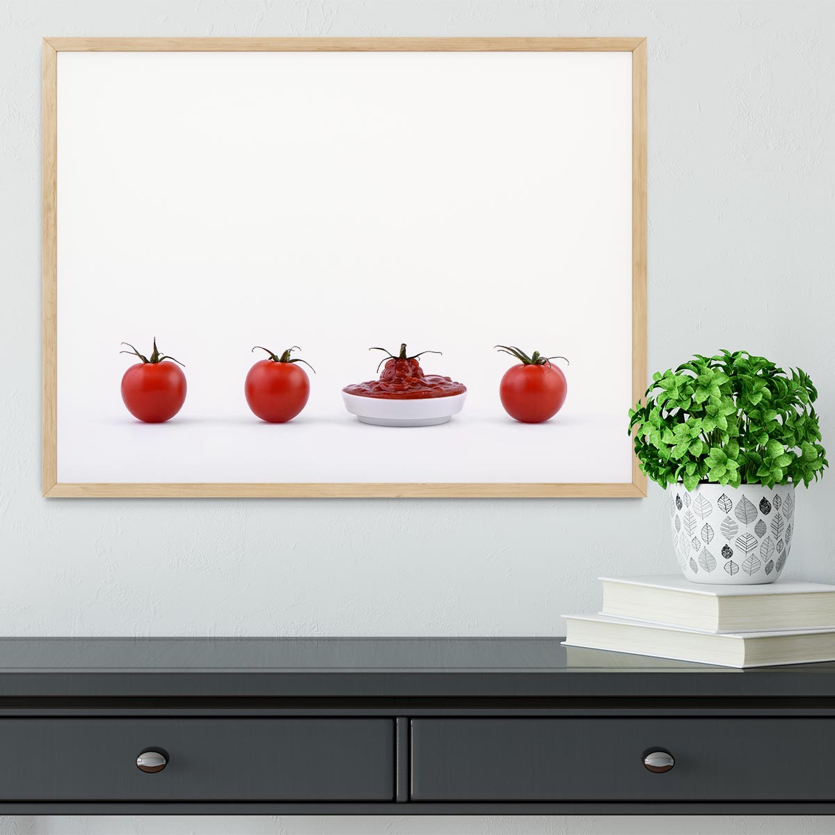 Tomato Tomato Puree Tomato Framed Print - 1x - 4