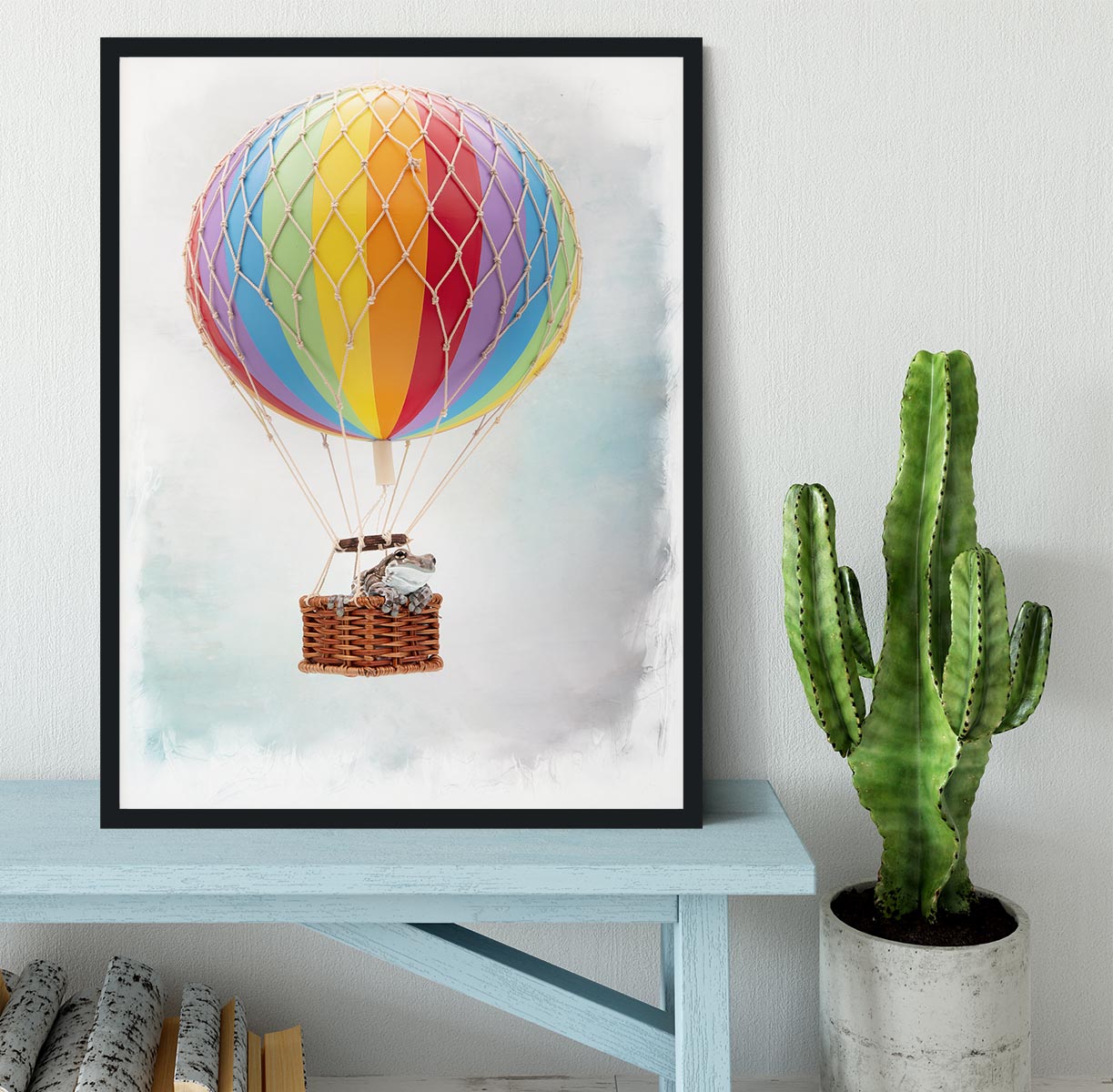 Up Up and Away Framed Print - 1x - 2