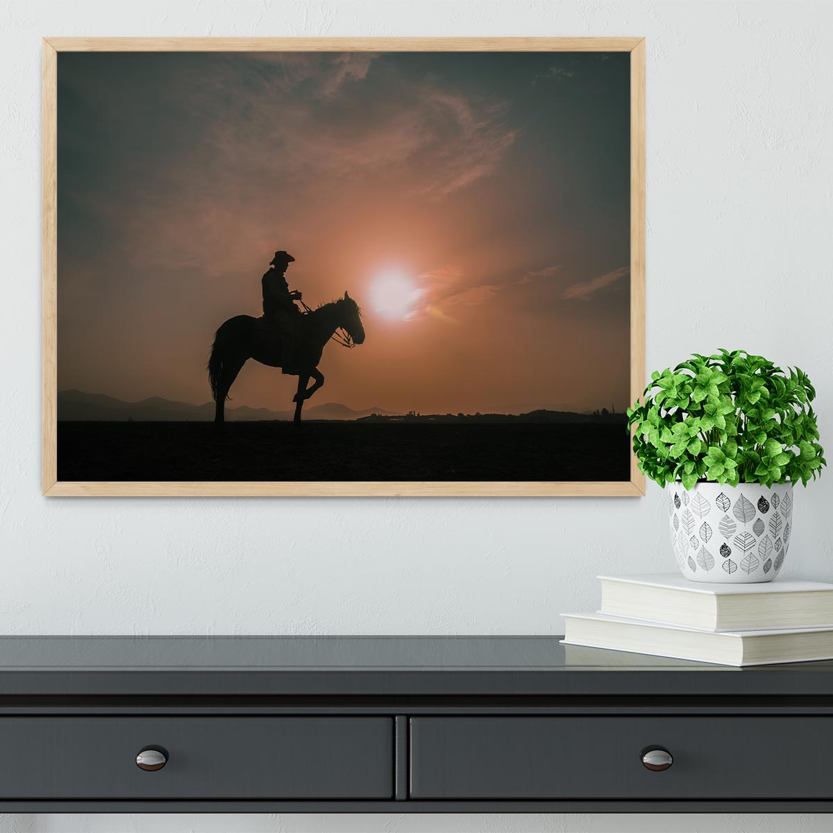 WAITING Framed Print - 1x - 4