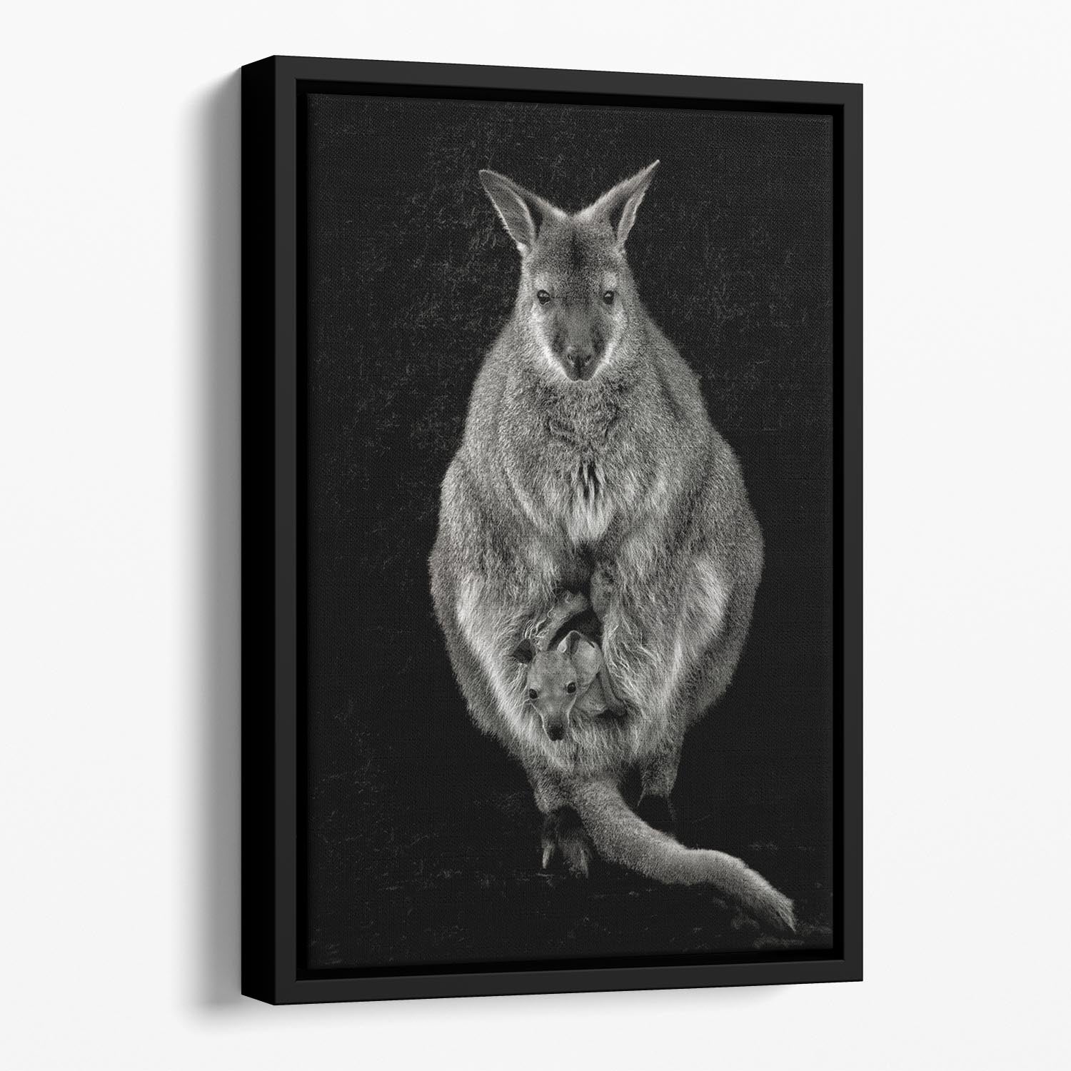 Want to emancipate Floating Framed Canvas - 1x - 1