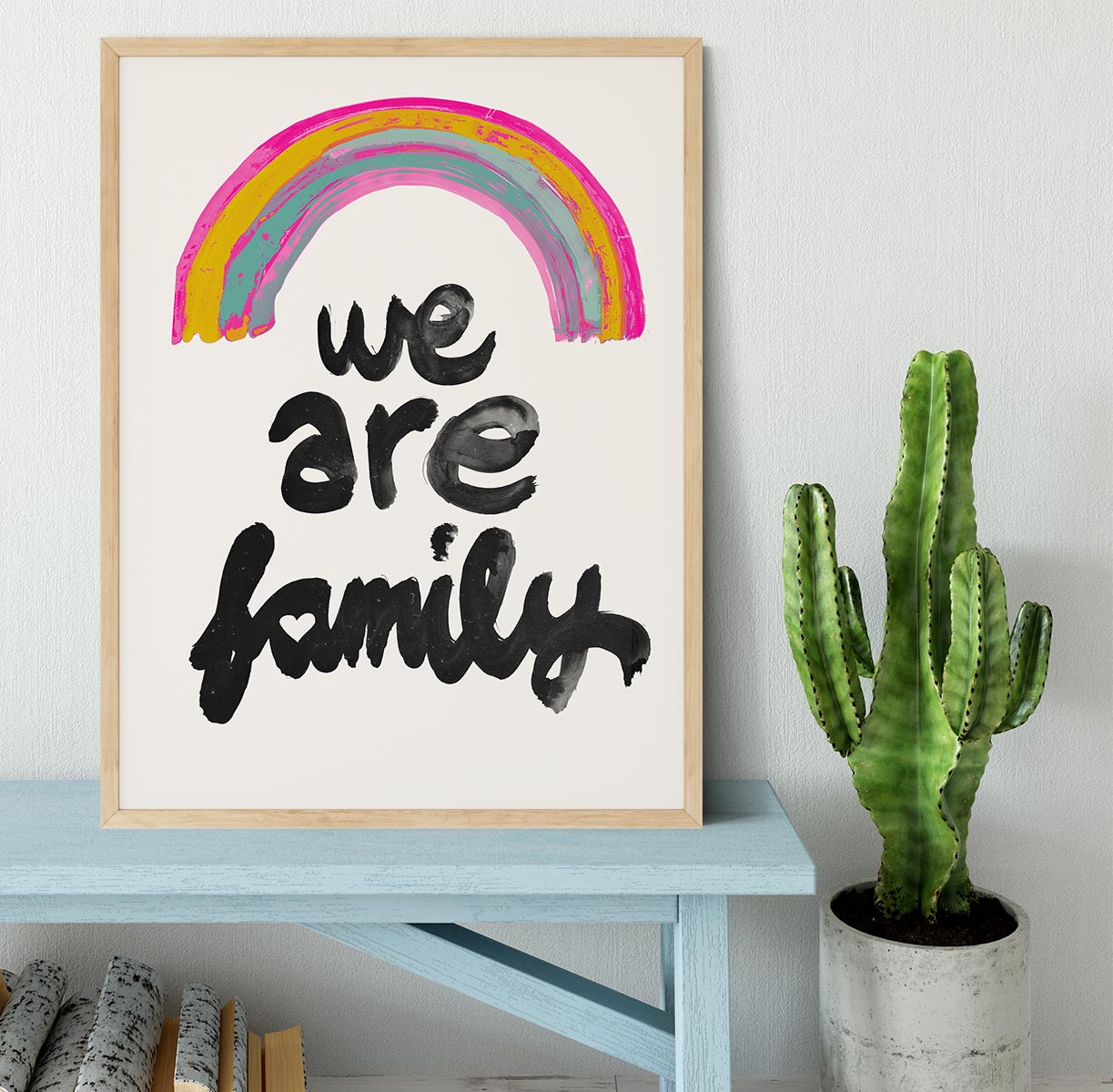 We Are Family Framed Print - 1x - 4