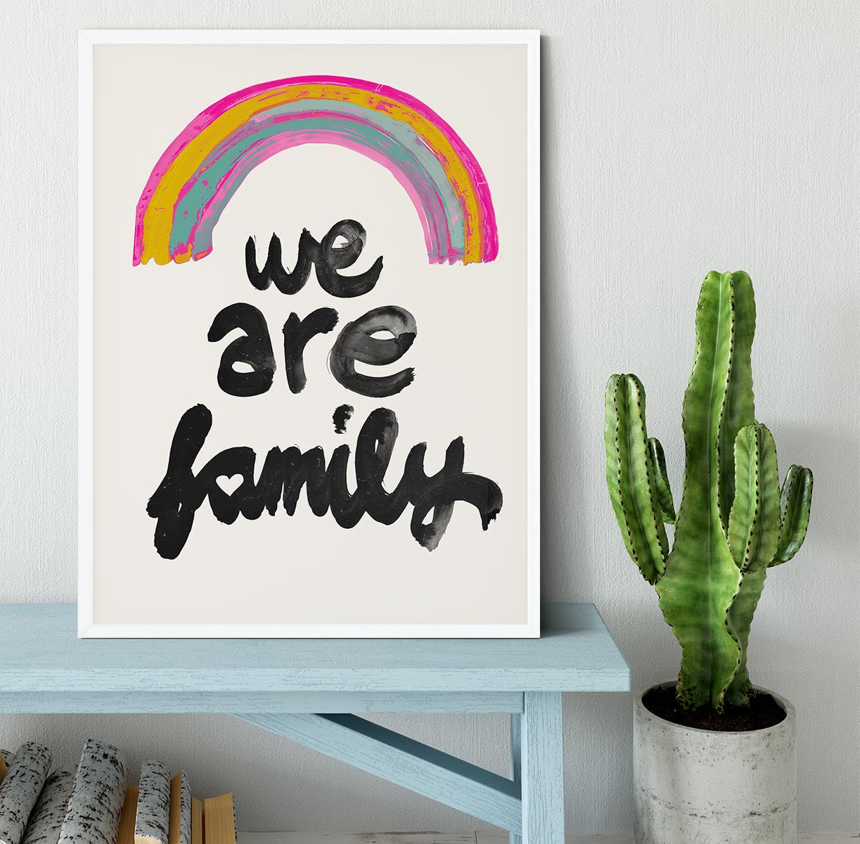 We Are Family Framed Print - 1x -6