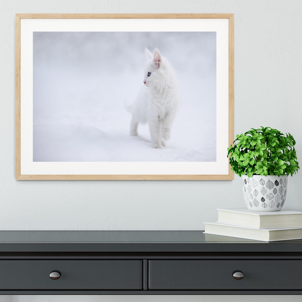 White as Snow Framed Print - 1x - 3