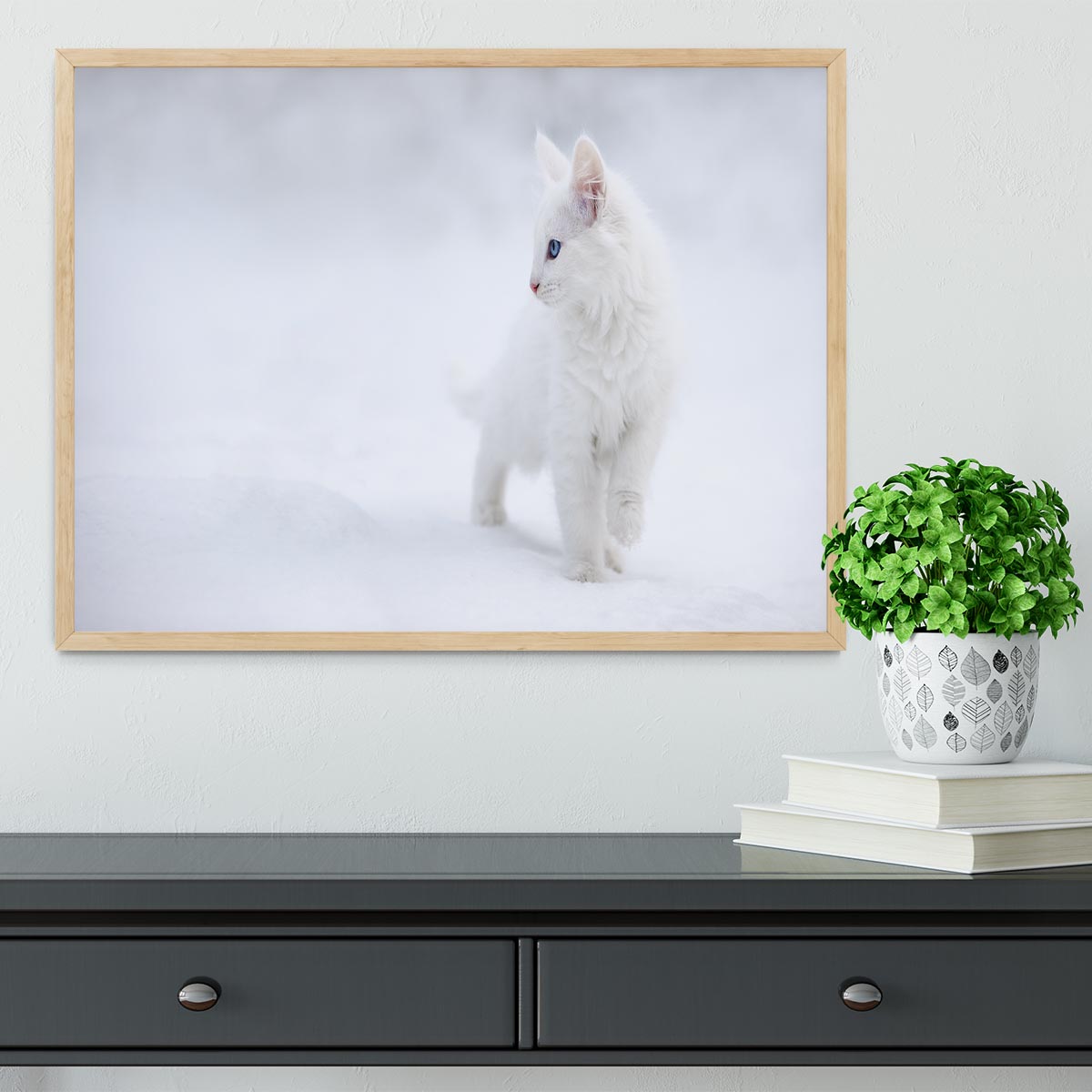 White as Snow Framed Print - 1x - 4