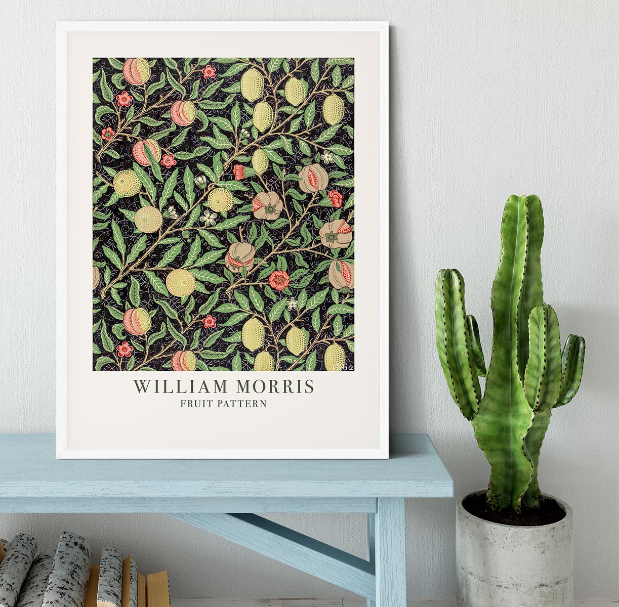 William Morris Fruit Pattern Framed Print - Canvas Art Rocks -6