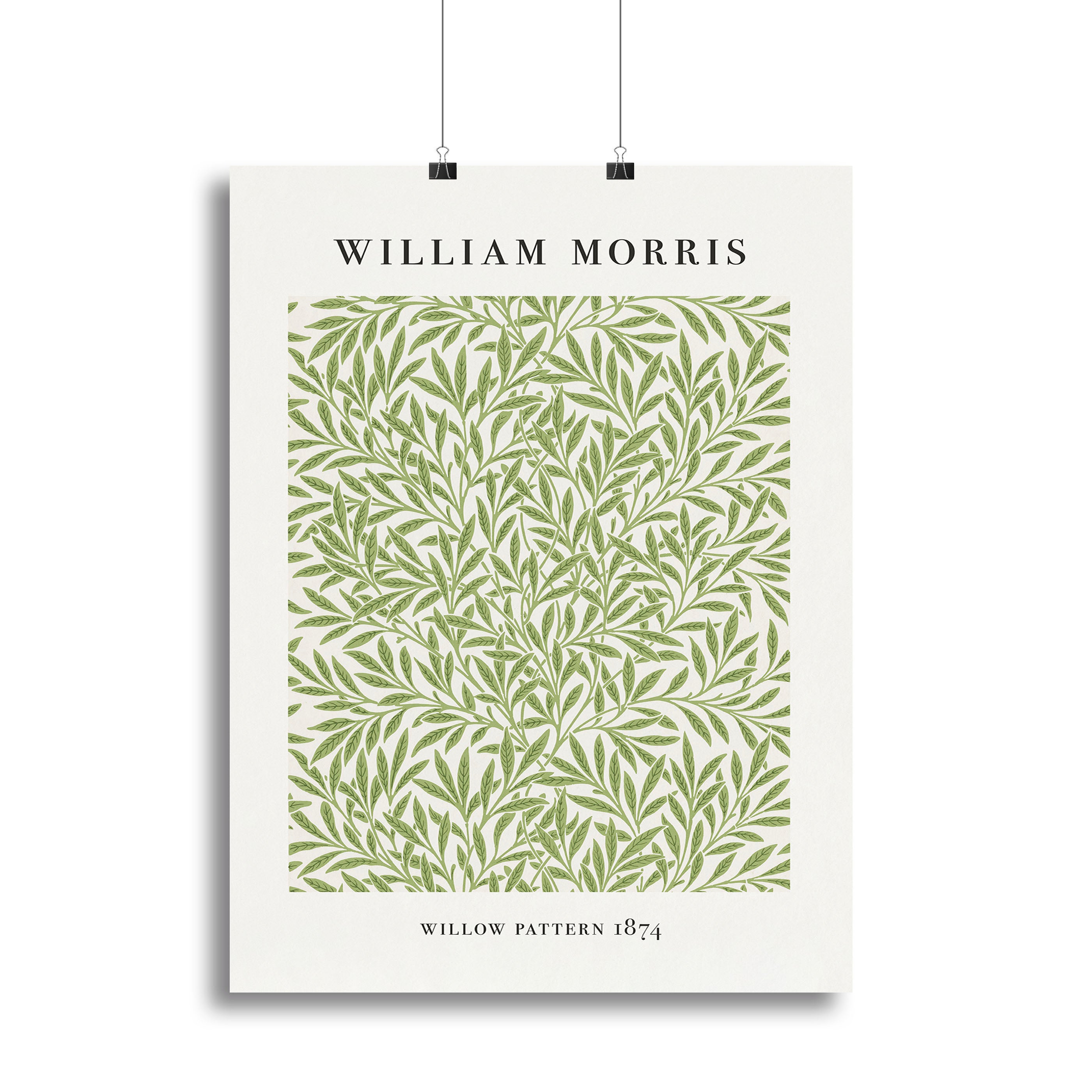 William Morris Willow Pattern Canvas Print or Poster - Canvas Art Rocks - 2