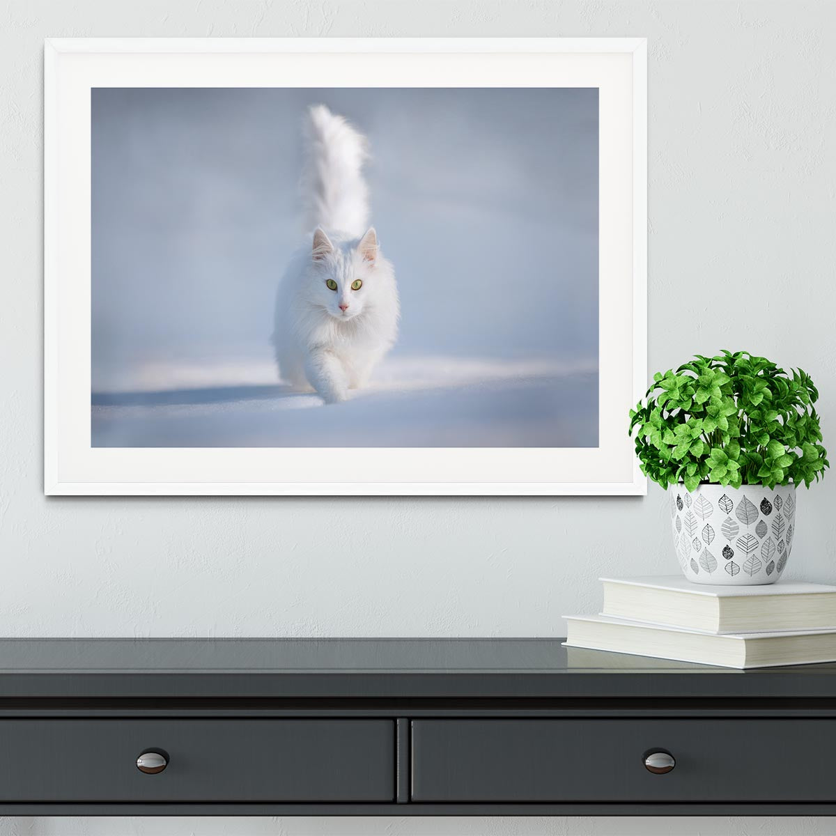 Yellow Eyes Framed Print - 1x - 5