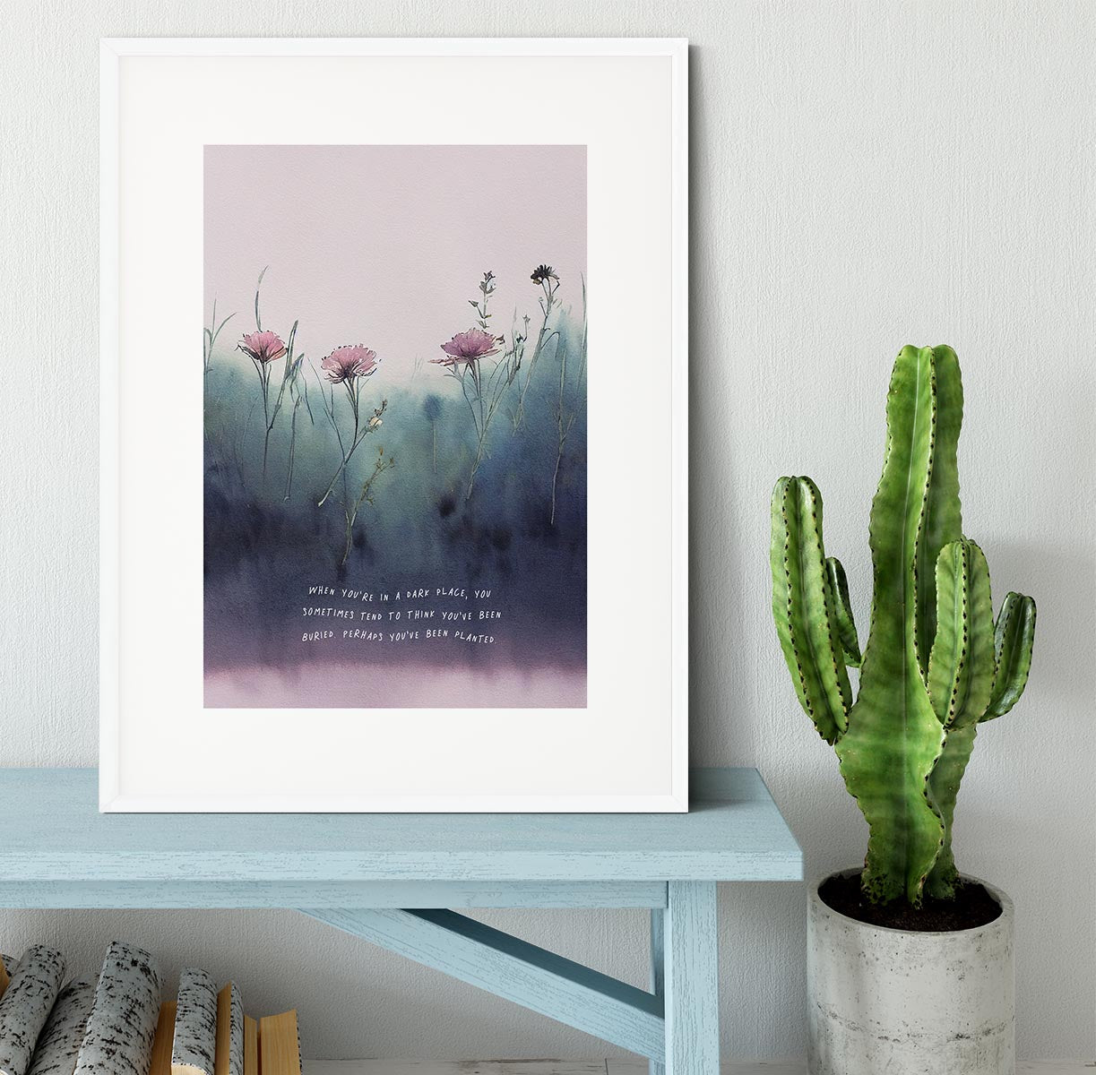 You Are Planted Framed Print - Canvas Art Rocks - 5