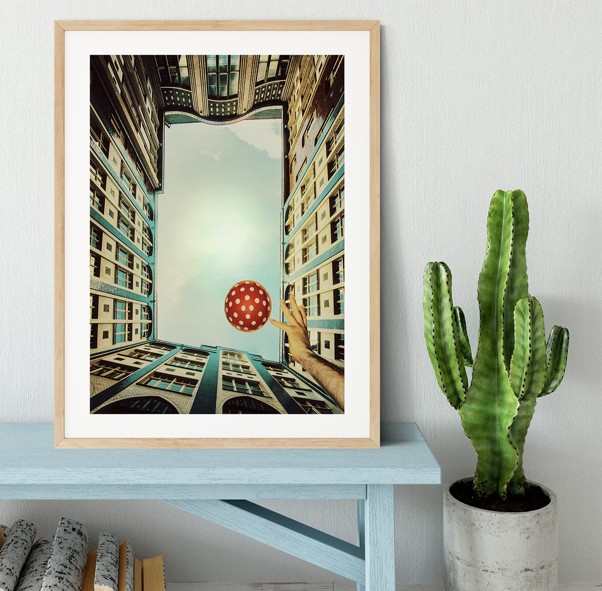 play it polka dot Framed Print - 1x - 3