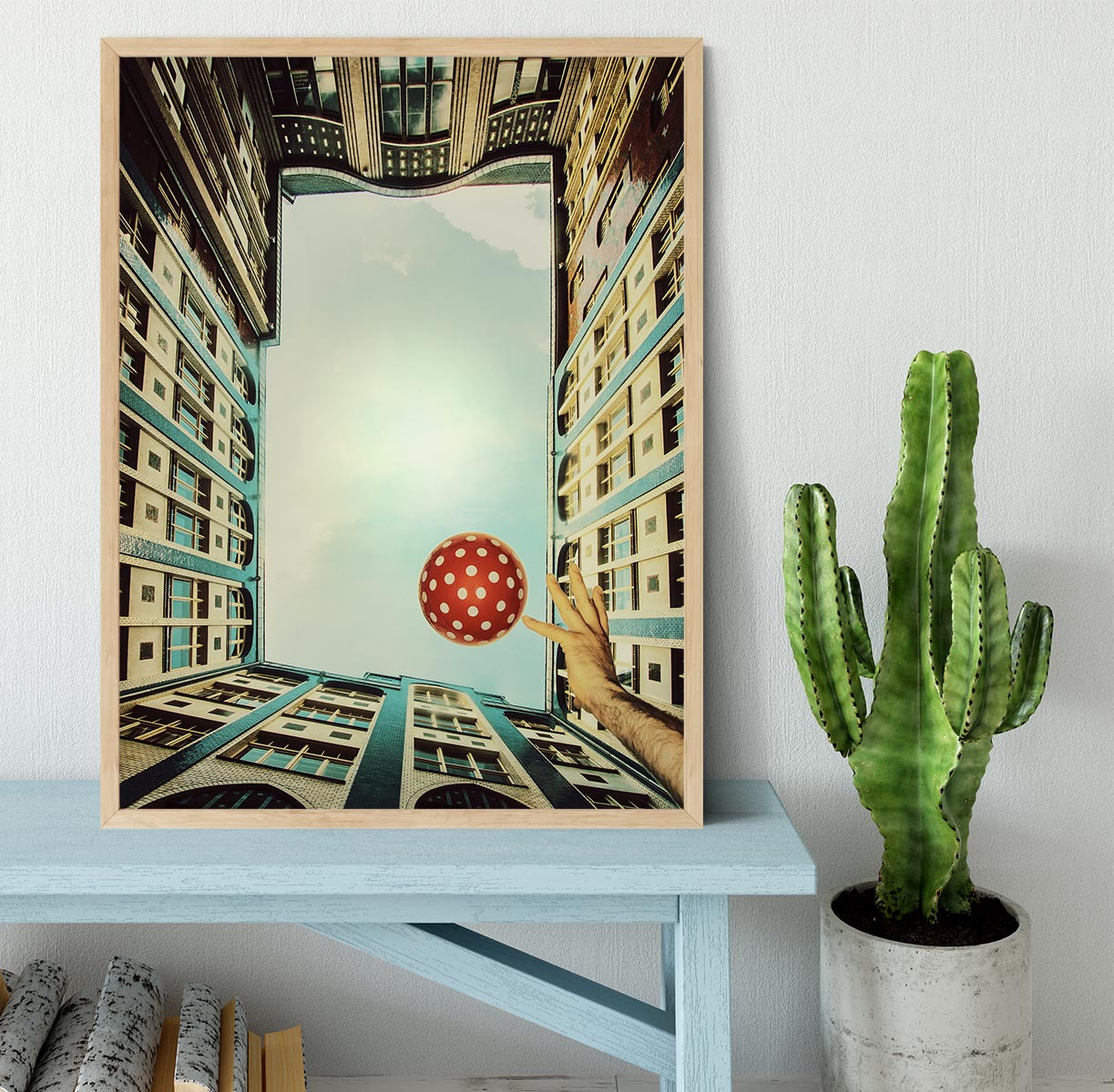 play it polka dot Framed Print - 1x - 4