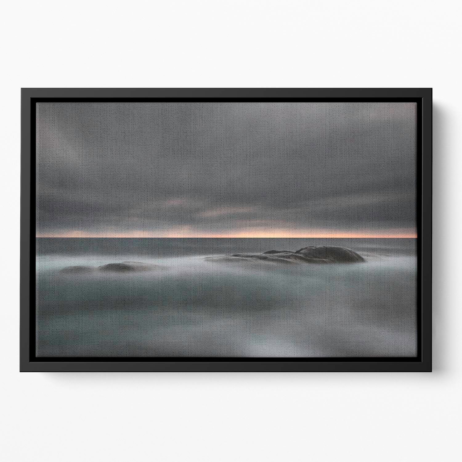 Tranquility Floating Framed Canvas - Canvas Art Rocks - 2