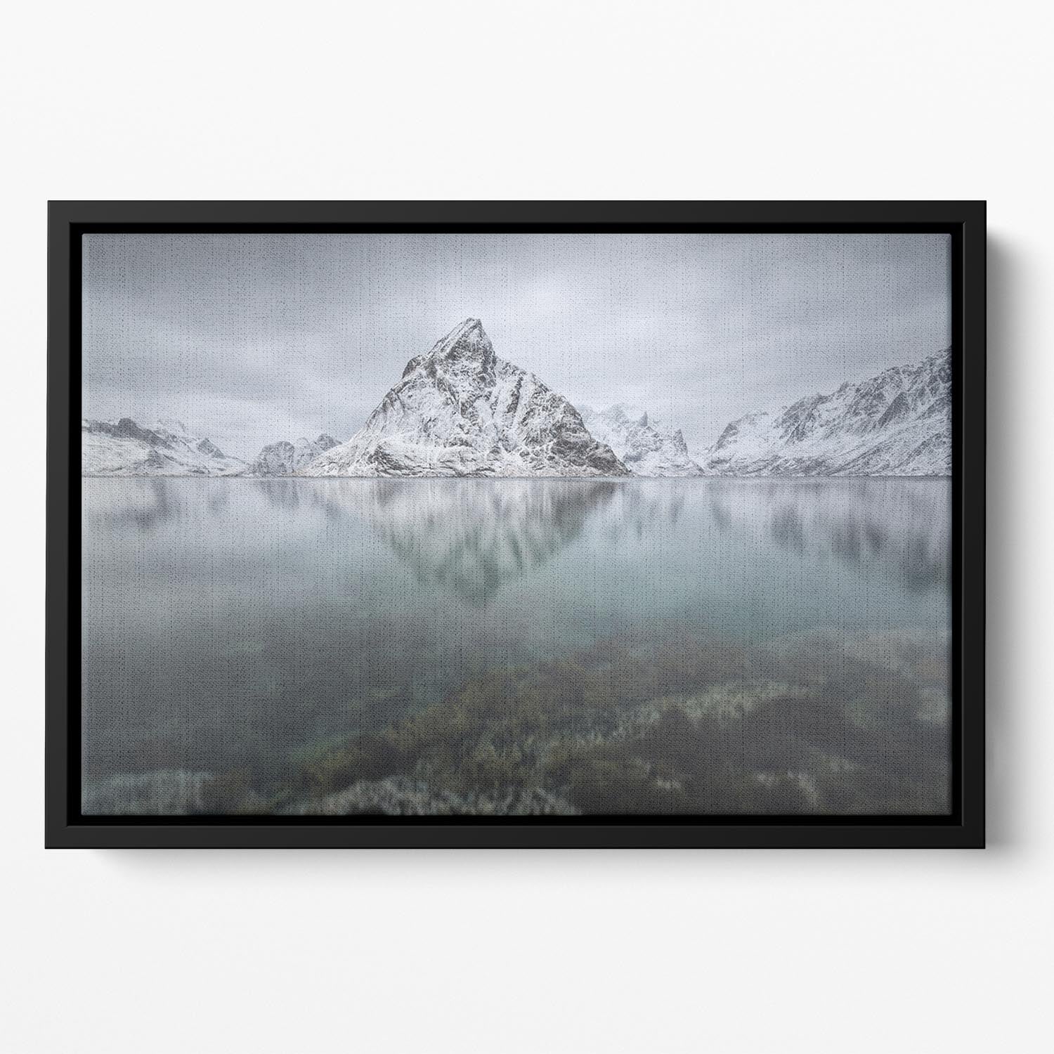 Waterworld Floating Framed Canvas - Canvas Art Rocks - 2