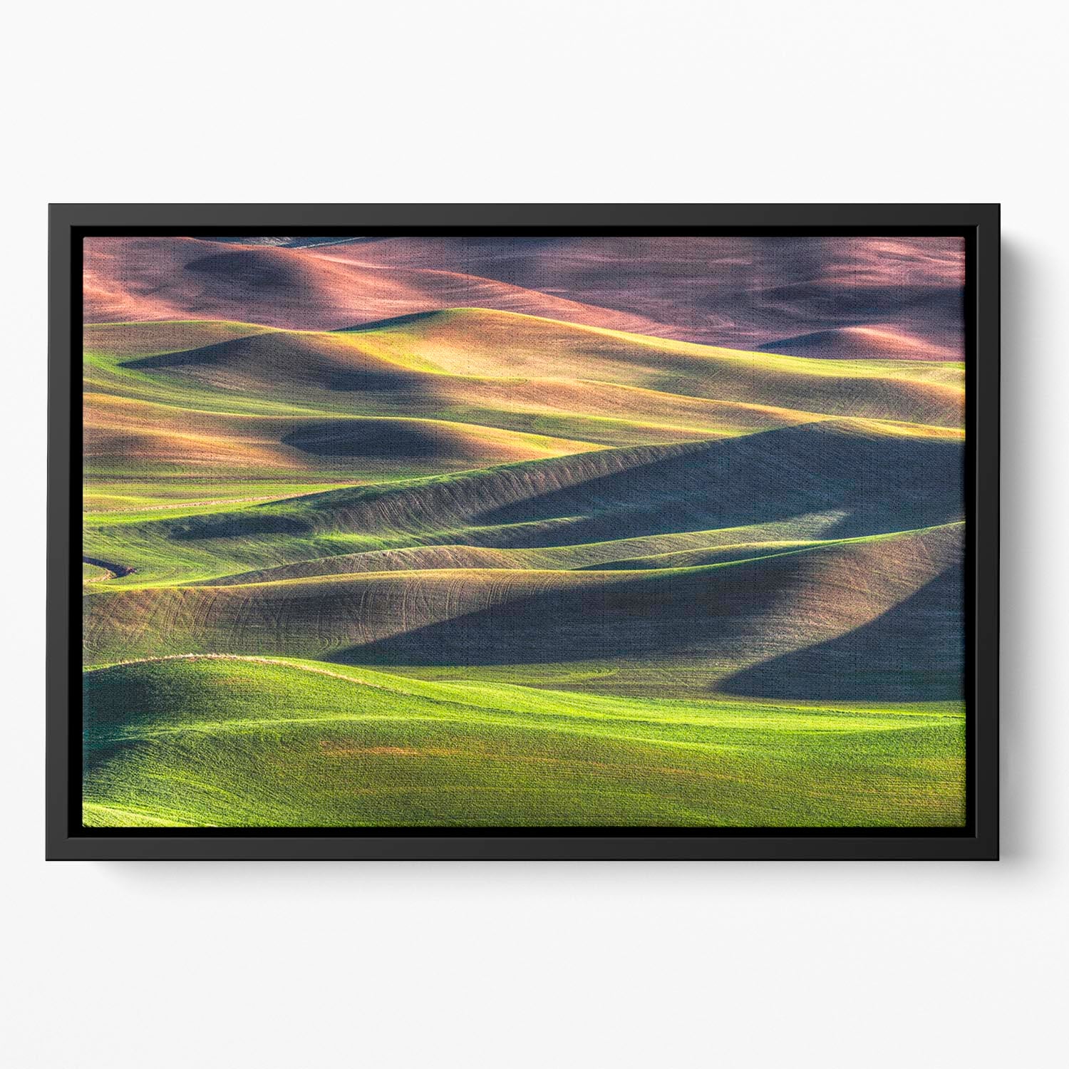 Spring Palette Floating Framed Canvas - Canvas Art Rocks - 2