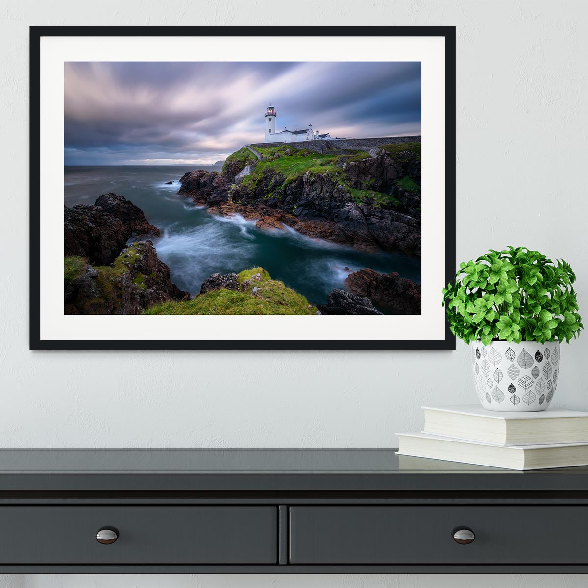 Fanad Head Lighthouse Framed Print - Canvas Art Rocks - 1