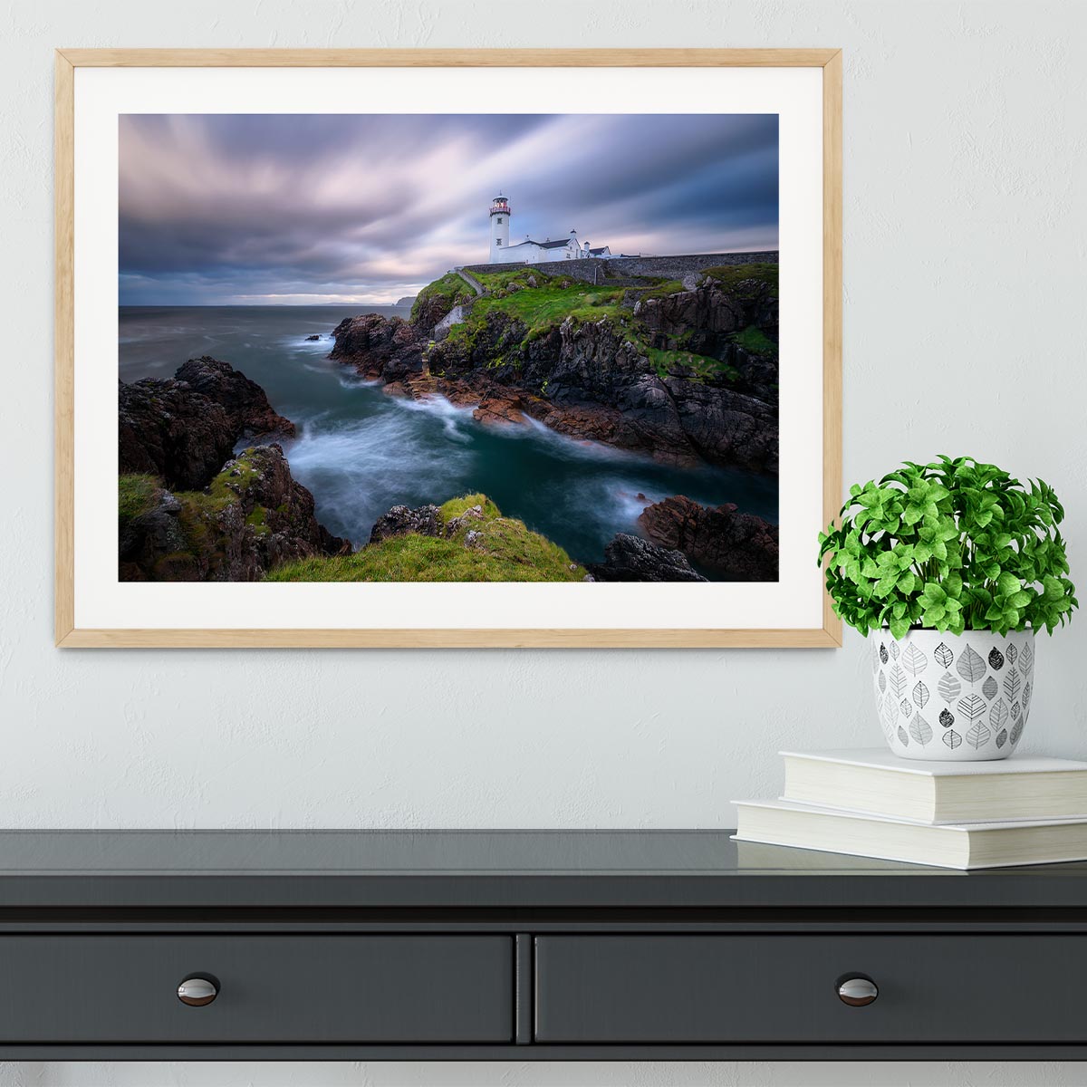 Fanad Head Lighthouse Framed Print - Canvas Art Rocks - 3