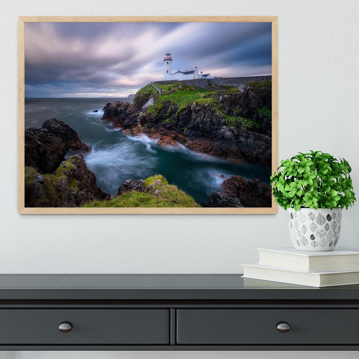 Fanad Head Lighthouse Framed Print - Canvas Art Rocks - 4