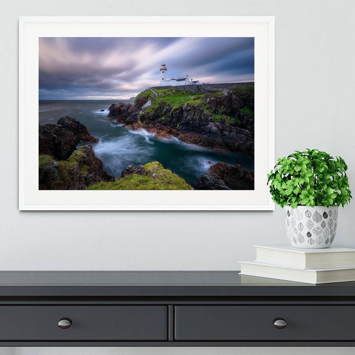 Fanad Head Lighthouse Framed Print - Canvas Art Rocks - 5