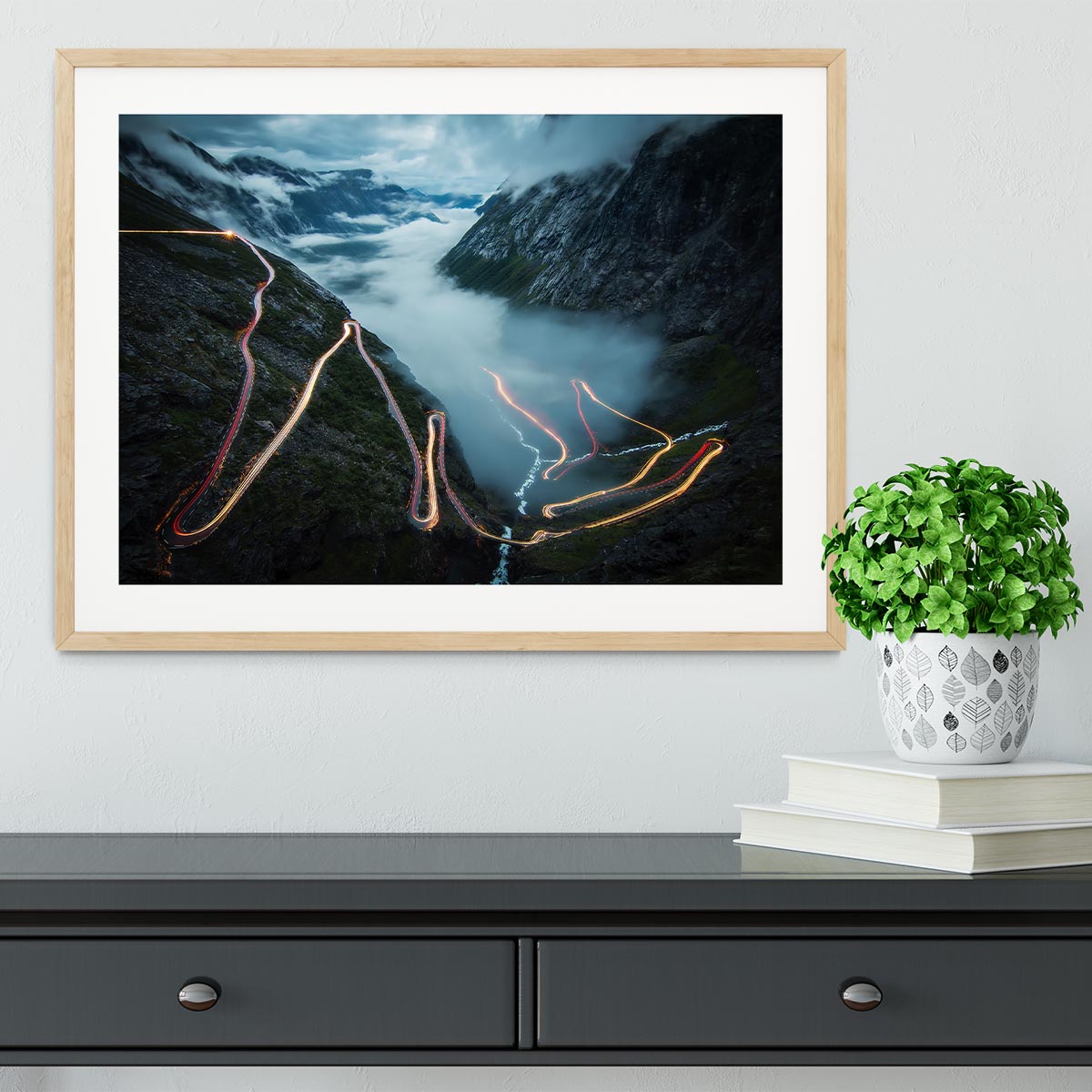 Trollstigen Framed Print - Canvas Art Rocks - 3