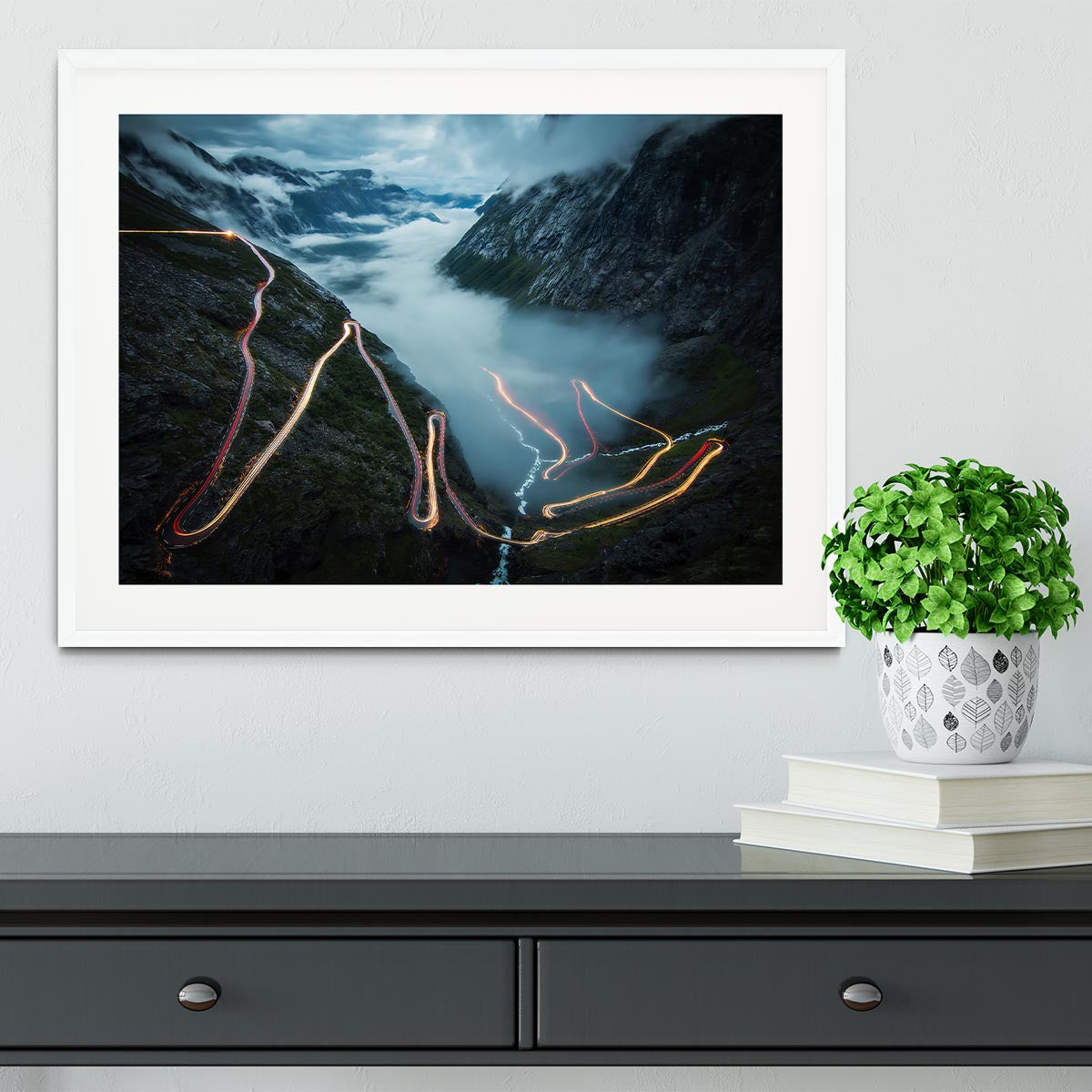 Trollstigen Framed Print - Canvas Art Rocks - 5