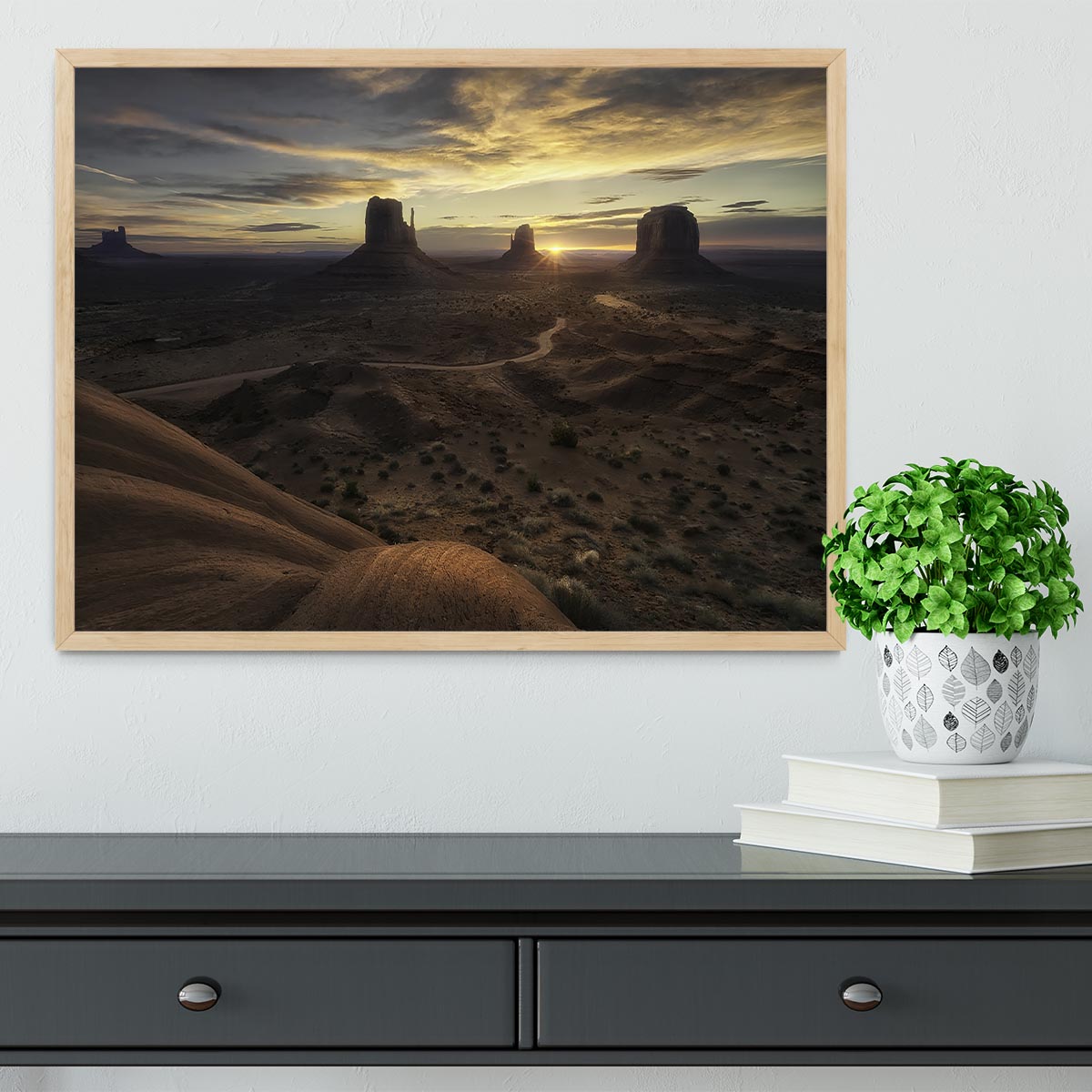 The Landscape Of My Dreams Framed Print - Canvas Art Rocks - 4