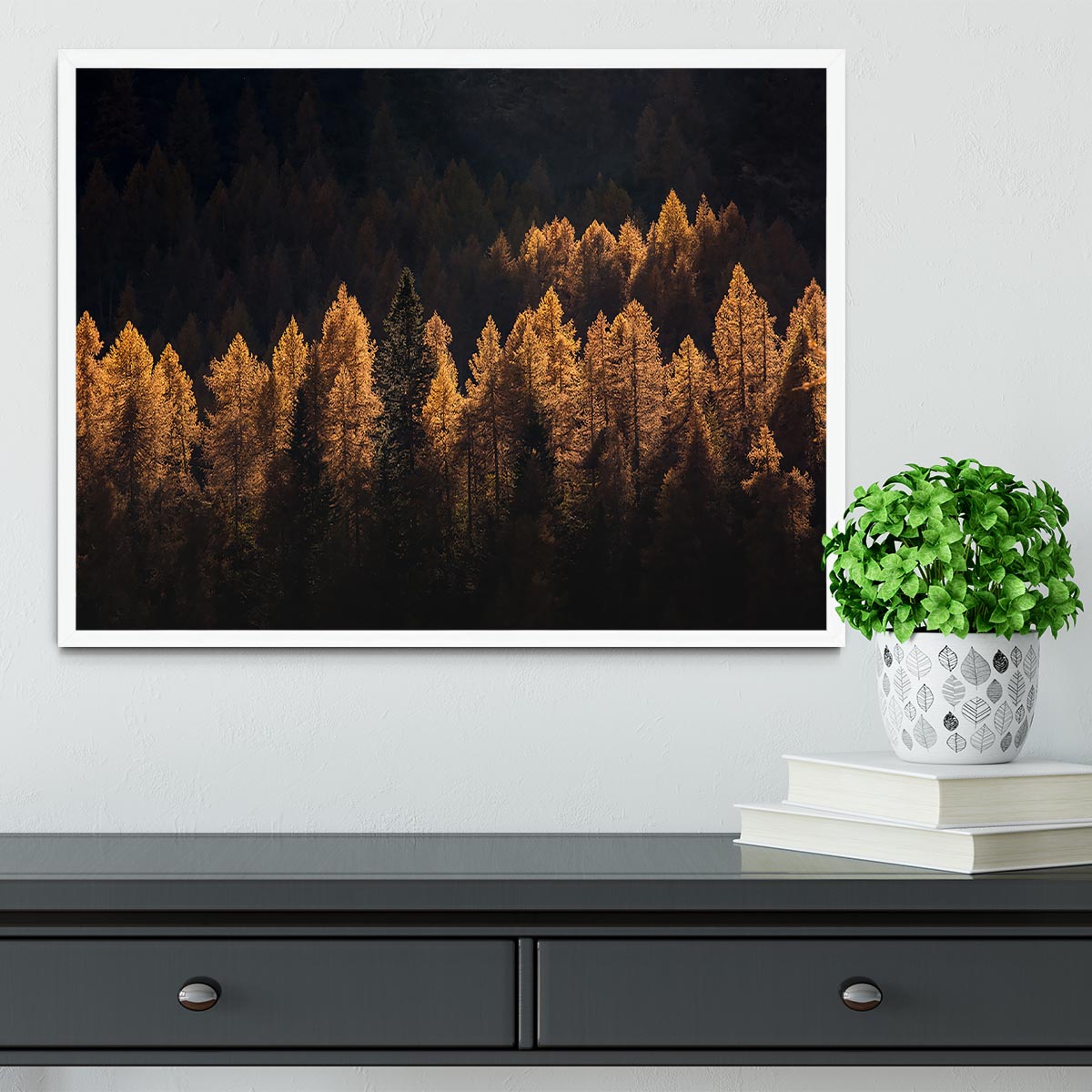 Light For A Few Framed Print - Canvas Art Rocks -6