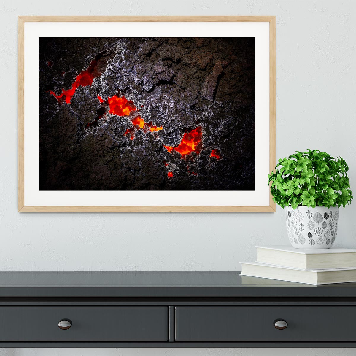 Crystallization Framed Print - Canvas Art Rocks - 3