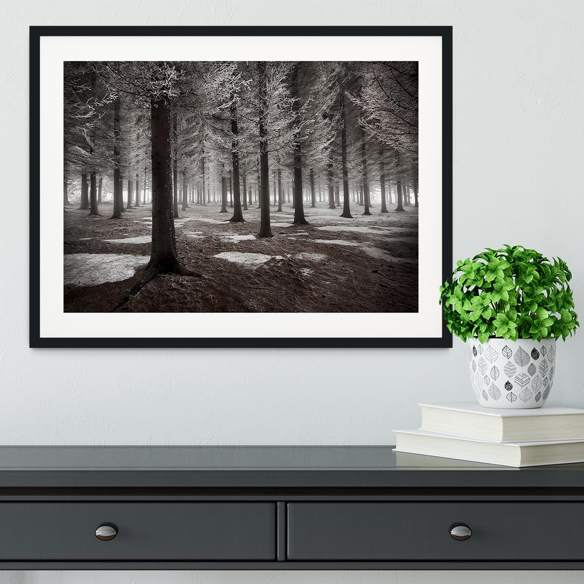 The Onset Of Winter Framed Print - Canvas Art Rocks - 1