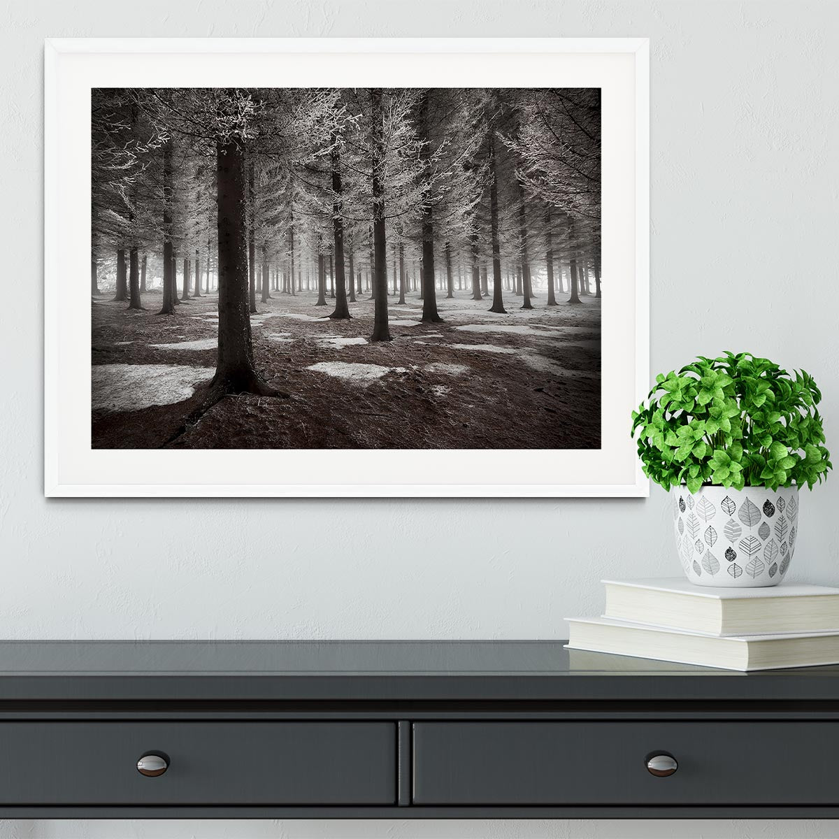 The Onset Of Winter Framed Print - Canvas Art Rocks - 5