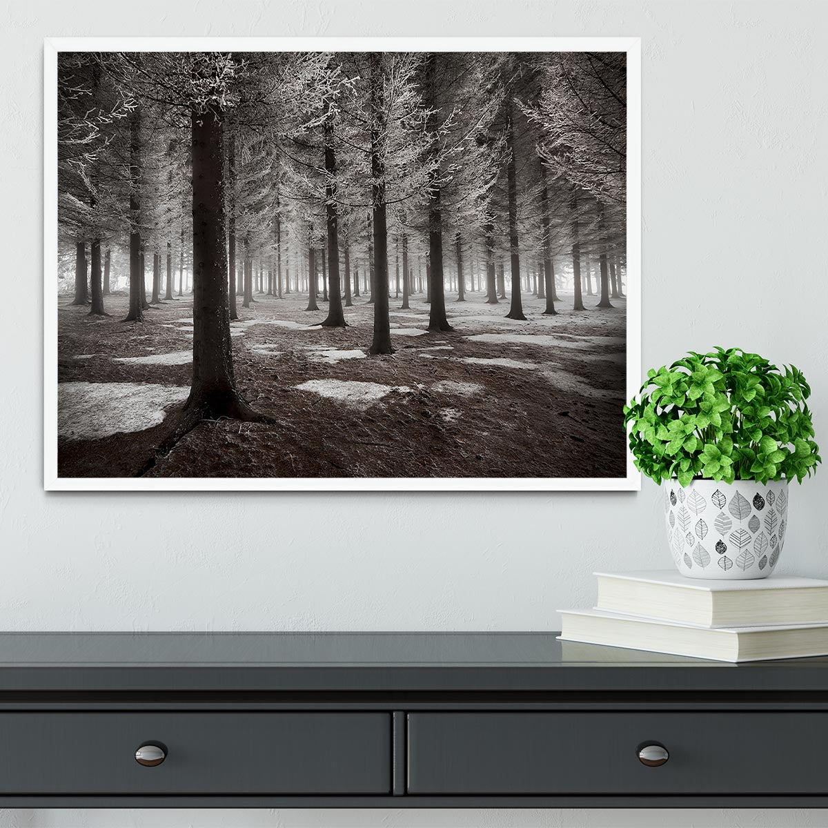 The Onset Of Winter Framed Print - Canvas Art Rocks -6