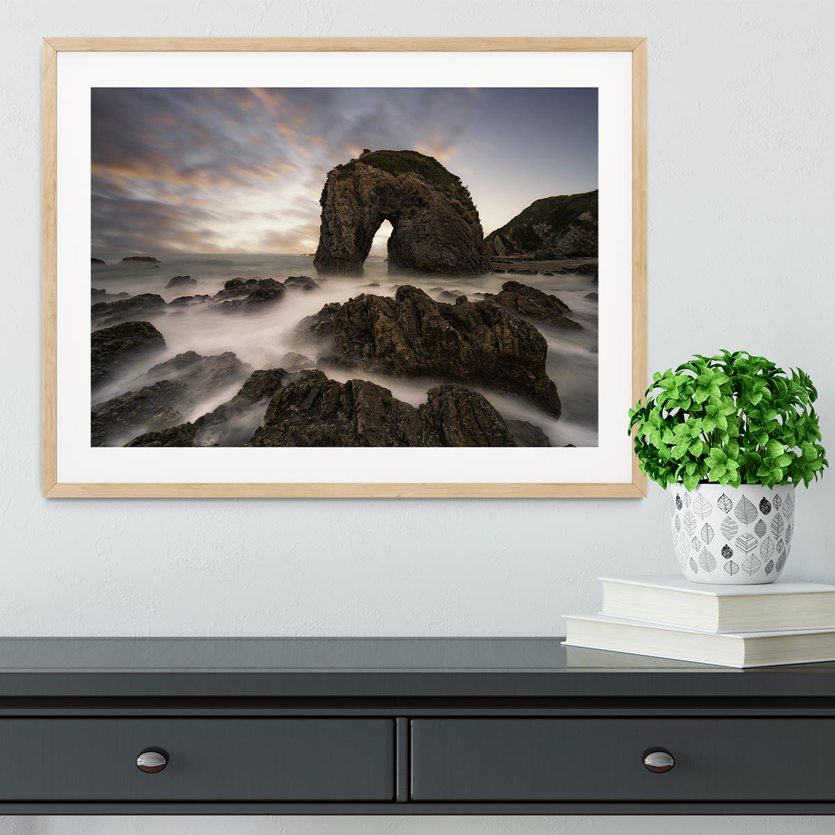 Horse Head Rock Framed Print - Canvas Art Rocks - 3