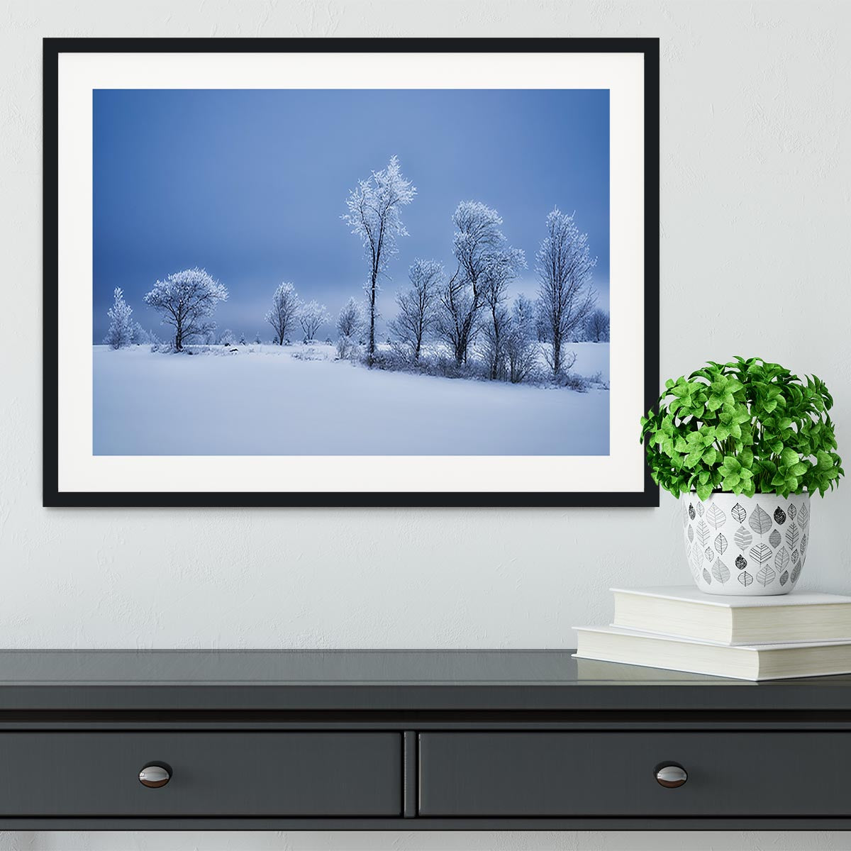 Winterland Framed Print - Canvas Art Rocks - 1