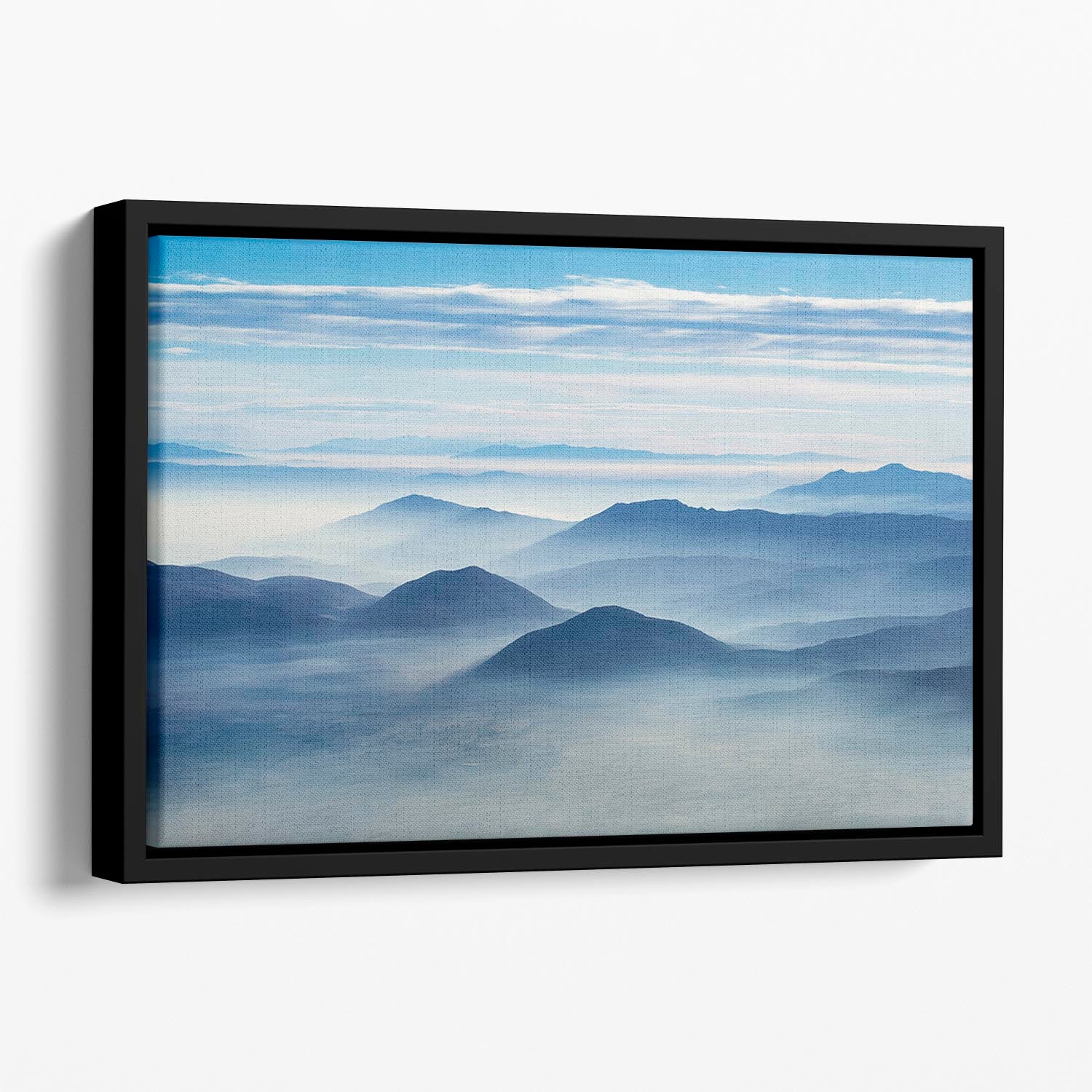 Clean Air Floating Framed Canvas - Canvas Art Rocks - 1