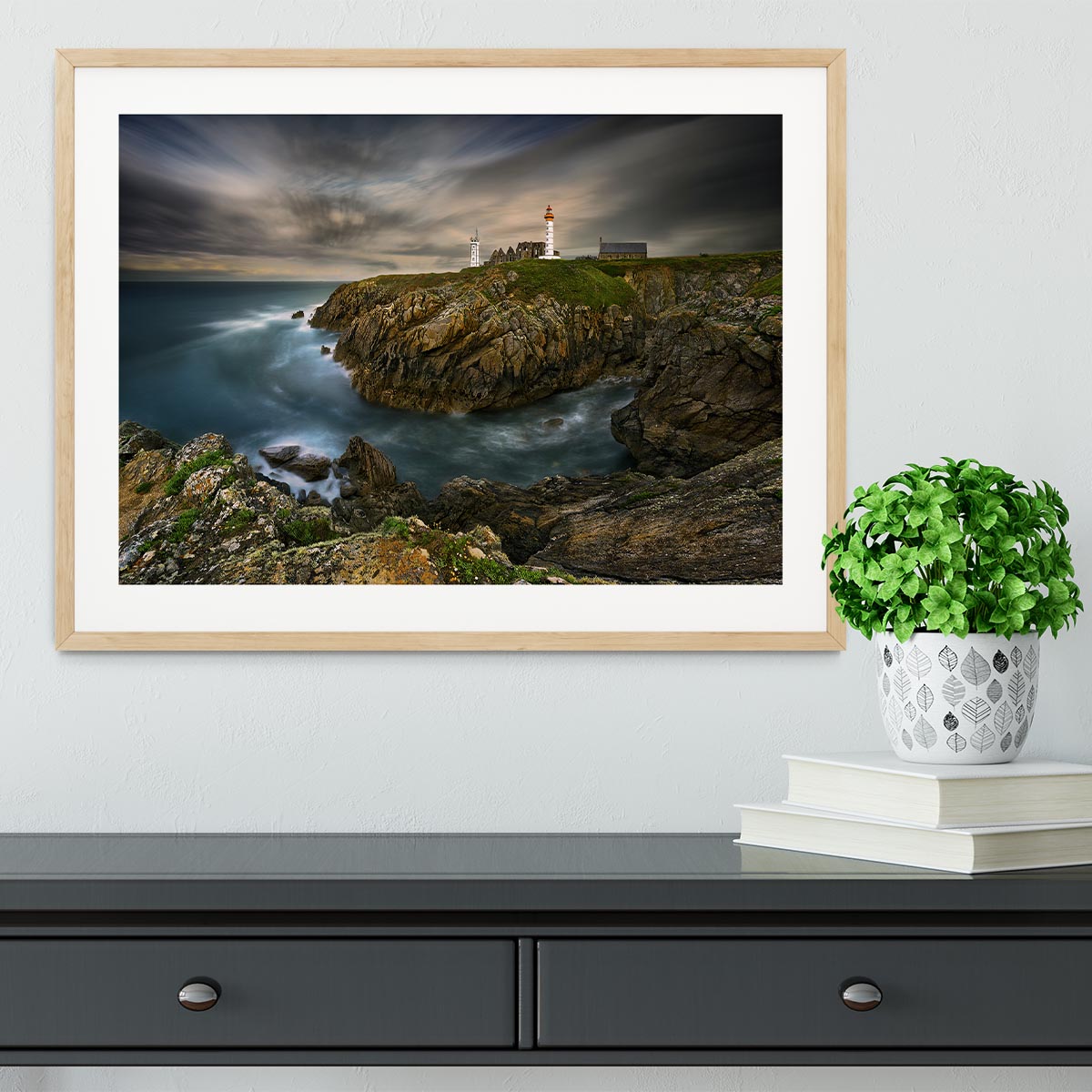 Pointe Saint-Mathieu Framed Print - Canvas Art Rocks - 3